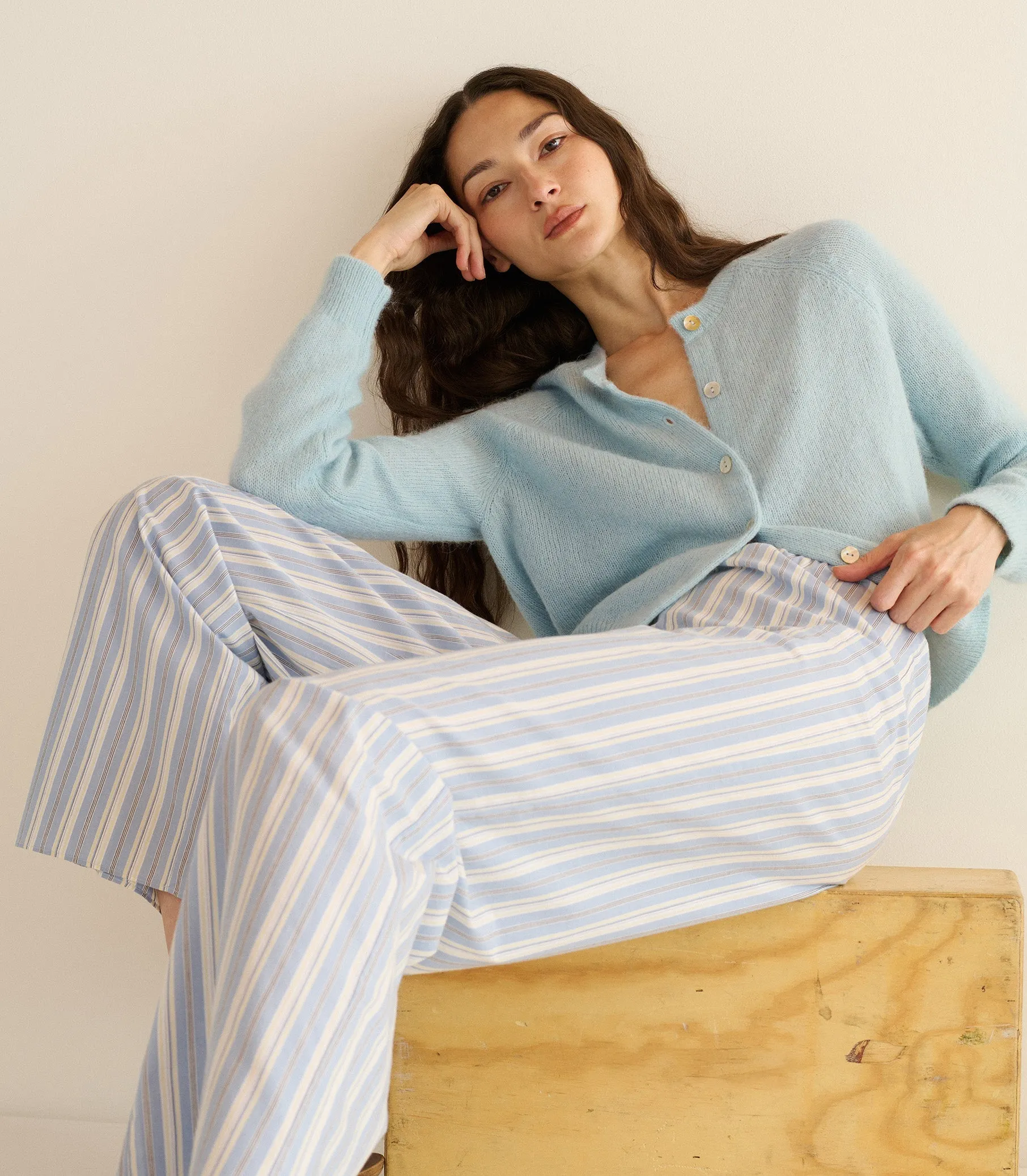 HMD -- LAVONA PANT -- LOIRET STRIPE sold by Doen product image thumbnail 3