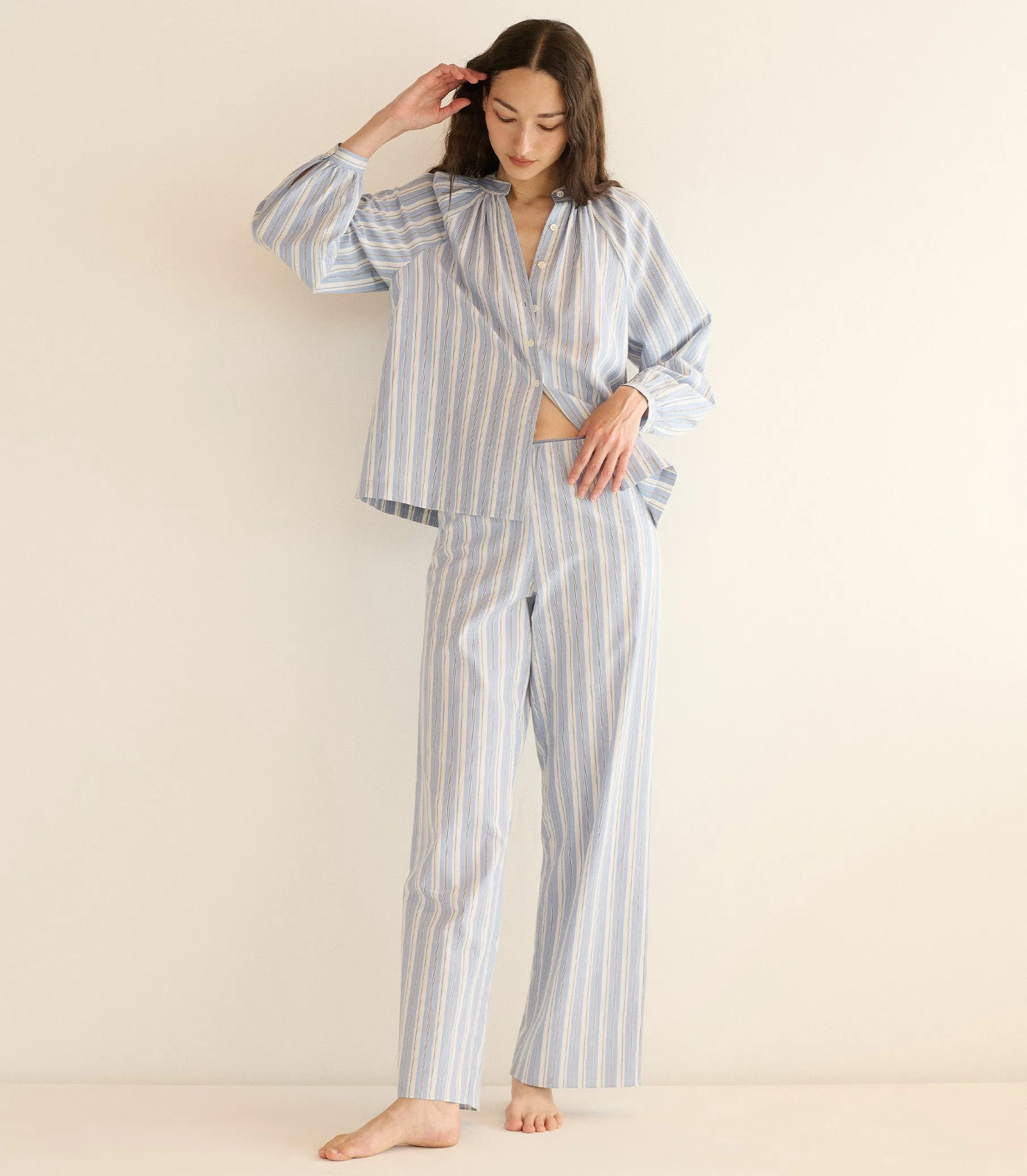 HMD -- LAVONA PANT -- LOIRET STRIPE sold by Doen product image thumbnail 4