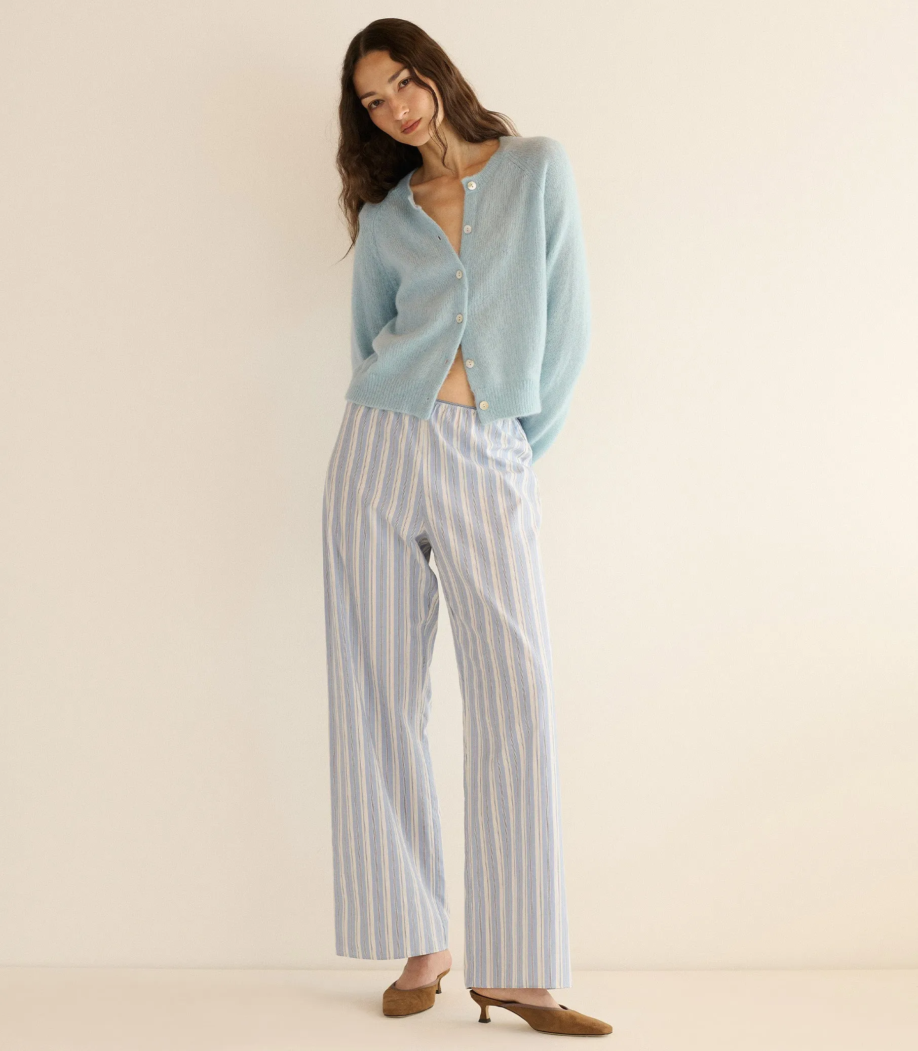 HMD -- LAVONA PANT -- LOIRET STRIPE sold by Doen