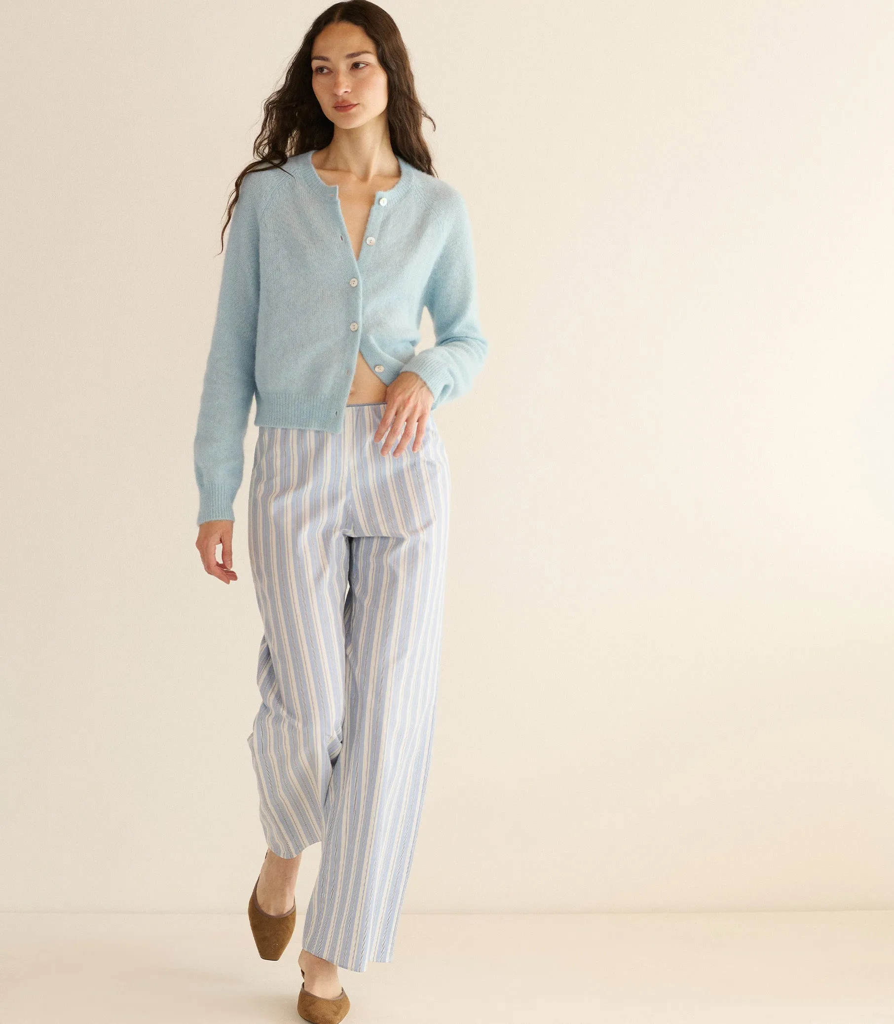 HMD -- LAVONA PANT -- LOIRET STRIPE sold by Doen product image thumbnail 2