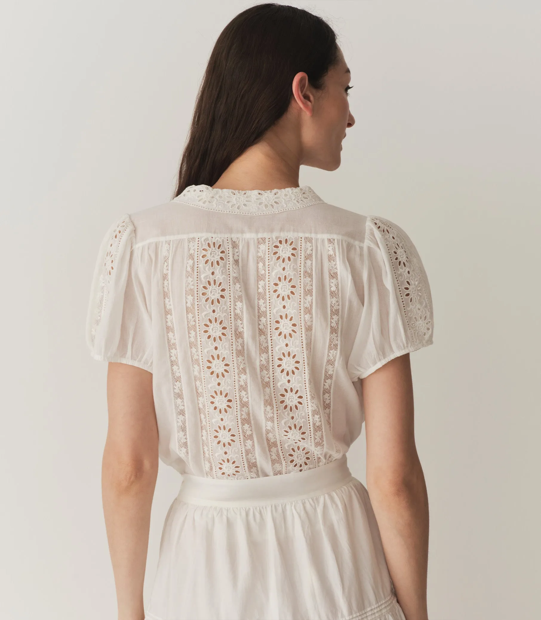 HMD -- LEIGH TOP -- SALT sold by Doen product image thumbnail 4
