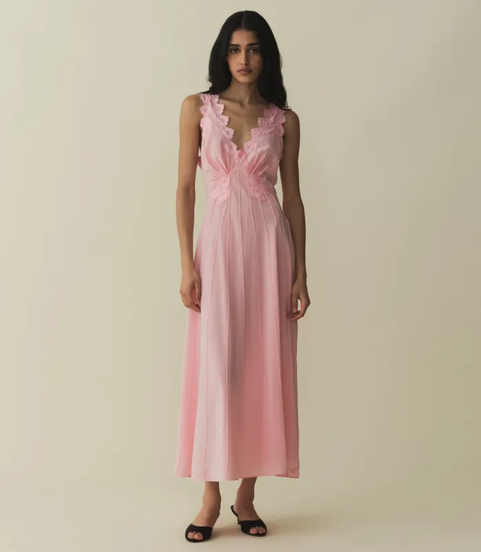 HMD -- KELIS DRESS -- ABELIA PINK made by Doen