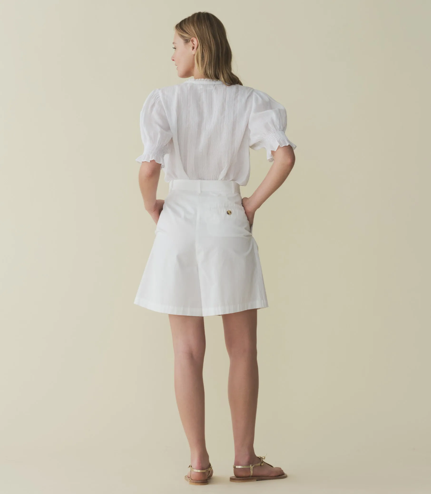 HMD -- KARLIE TOP -- SALT sold by Doen product image thumbnail 3