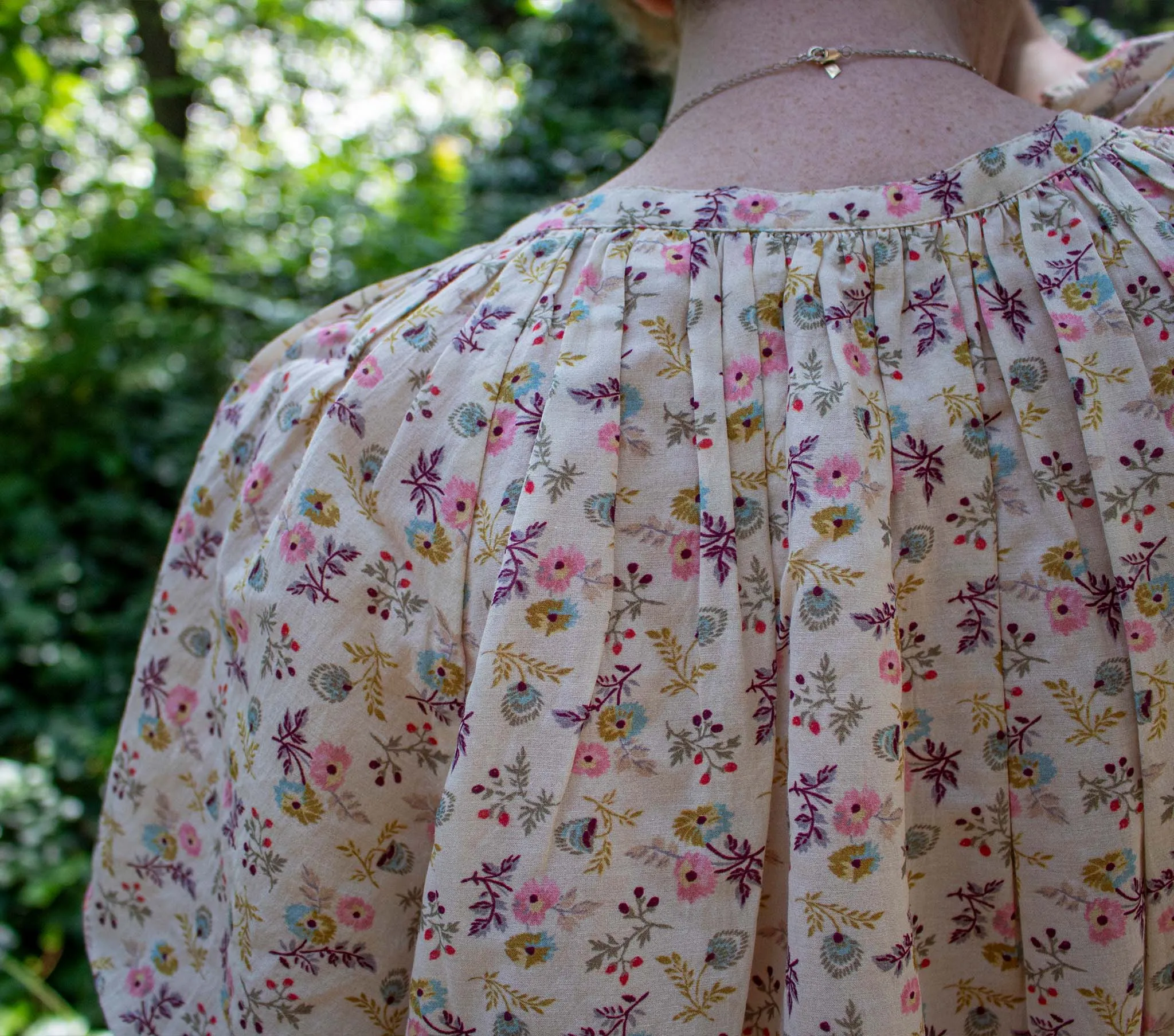 HMD -- JUNE TOP -- FEATHERED FLORAL sold by Doen product image thumbnail 3