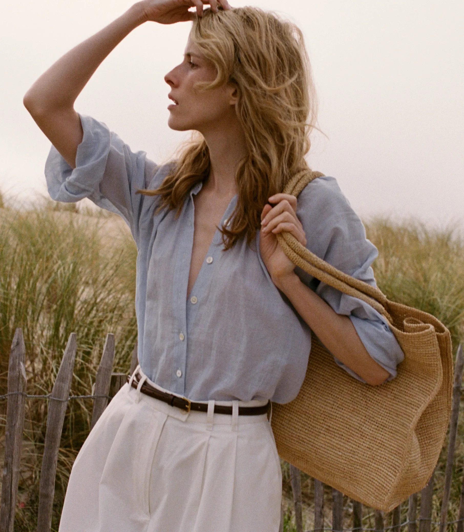 HMD -- JONIE TOP -- HARBOR BLUE sold by Doen product image thumbnail 2