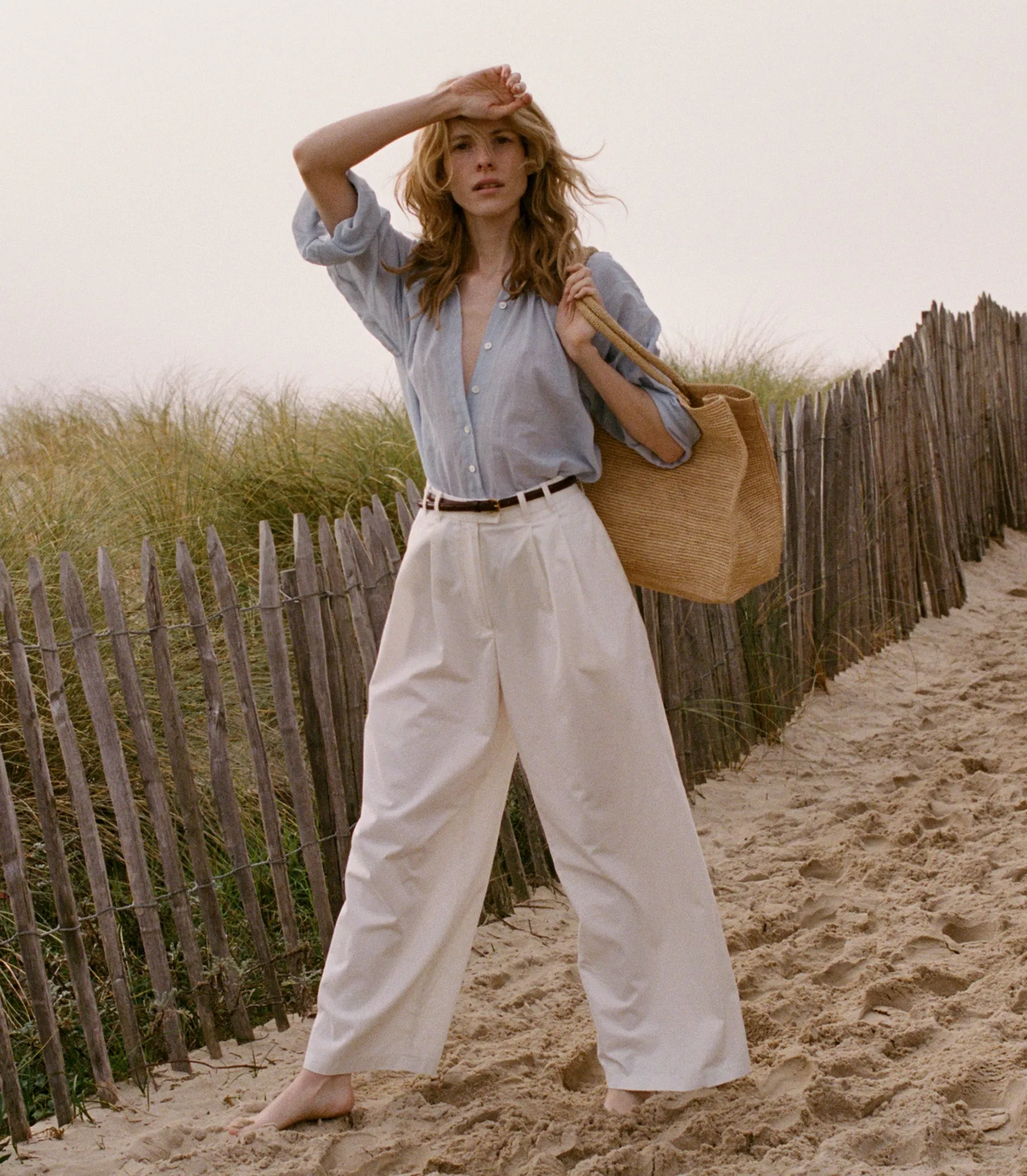 HMD -- JONIE TOP -- HARBOR BLUE sold by Doen product image thumbnail 4