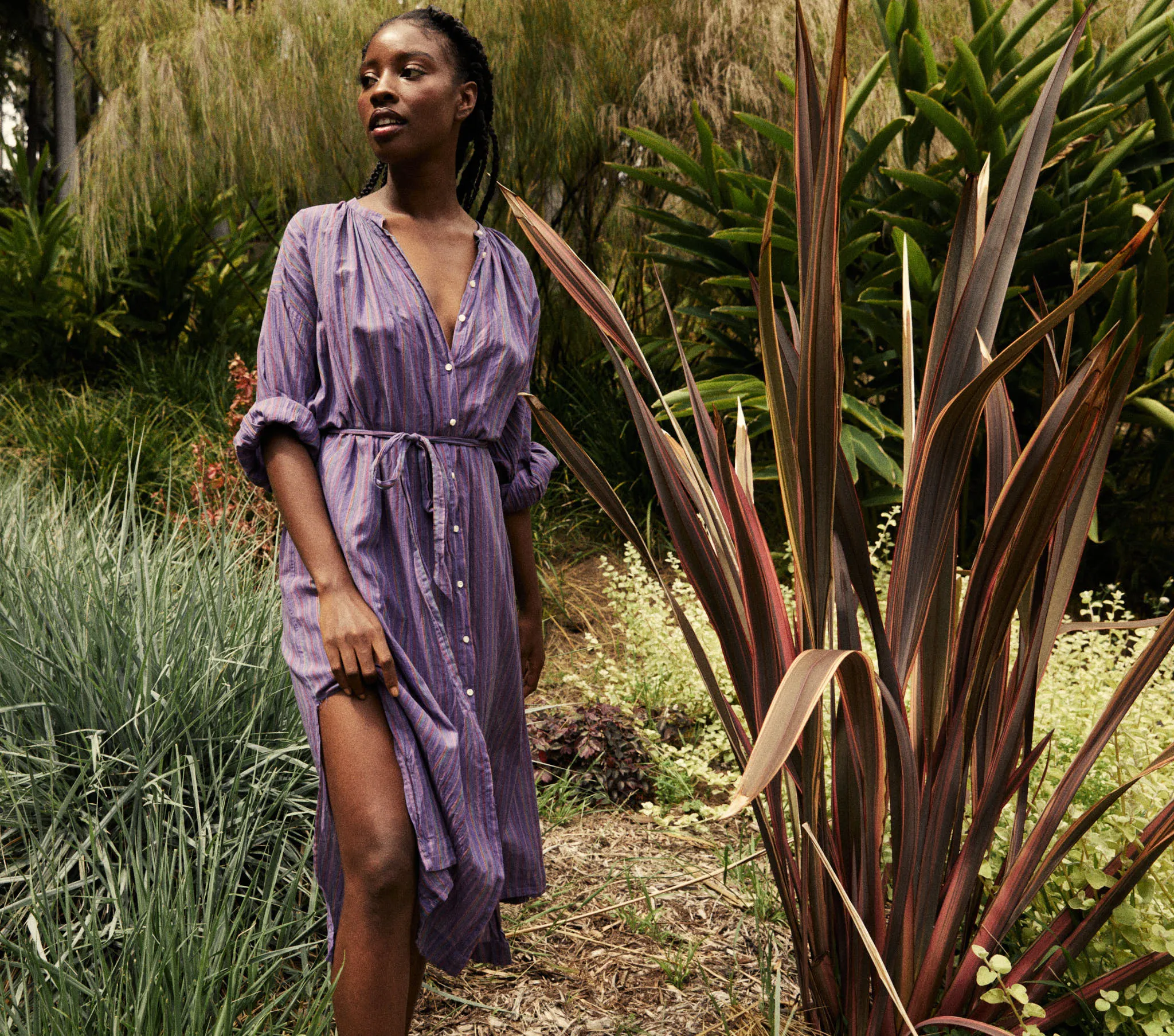 HMD -- JOAN DRESS -- ISLA STRIPE sold by Doen product image thumbnail 5