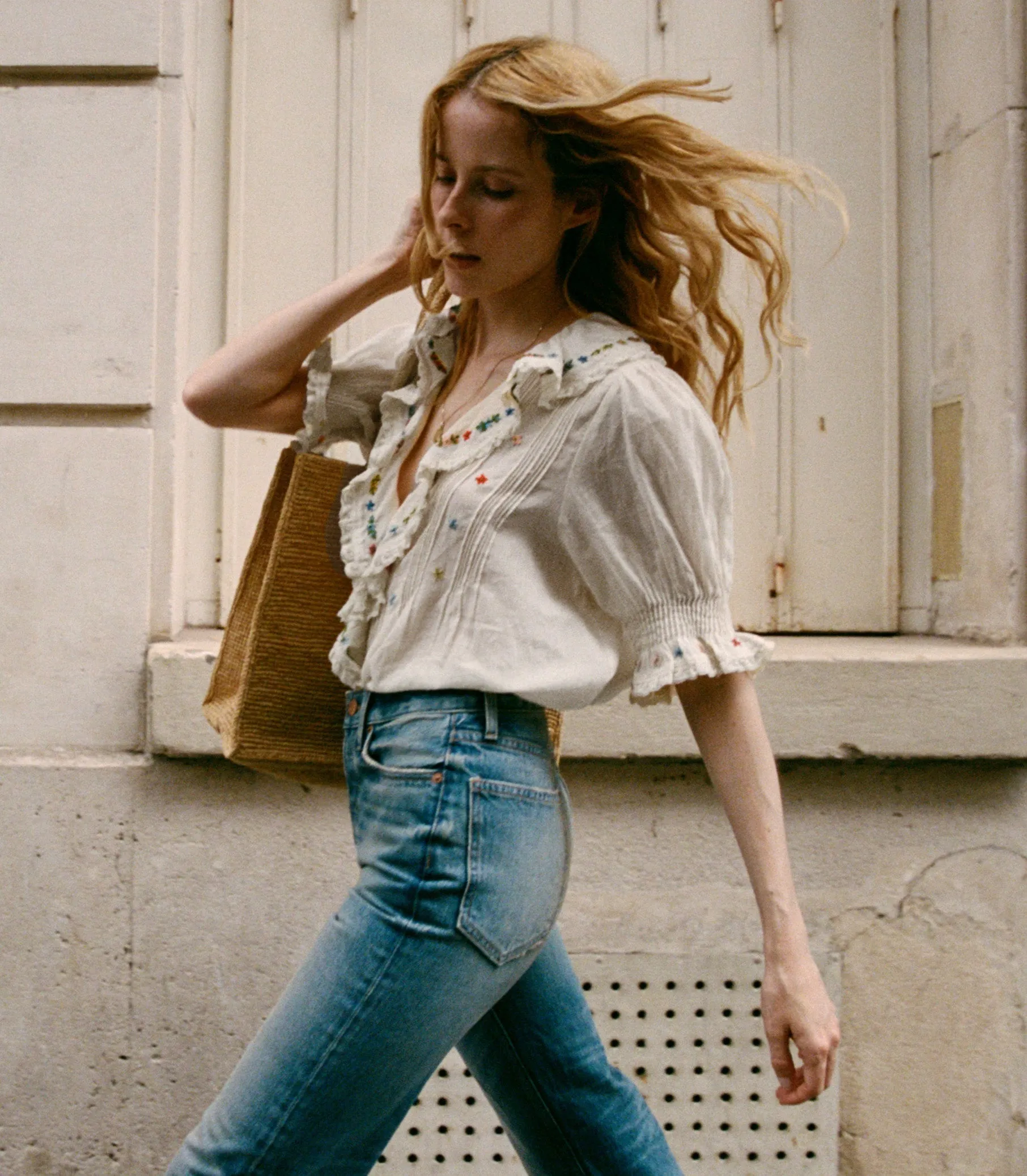HMD -- HETTIE TOP -- SEA SALT sold by Doen product image thumbnail 2