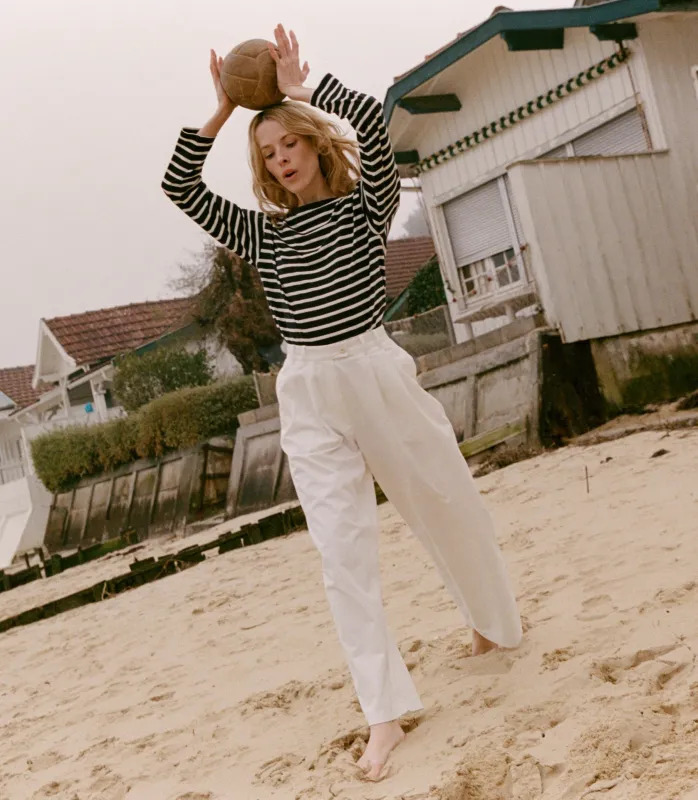 HMD -- IRENE TEE -- BRETON STRIPE made by Doen