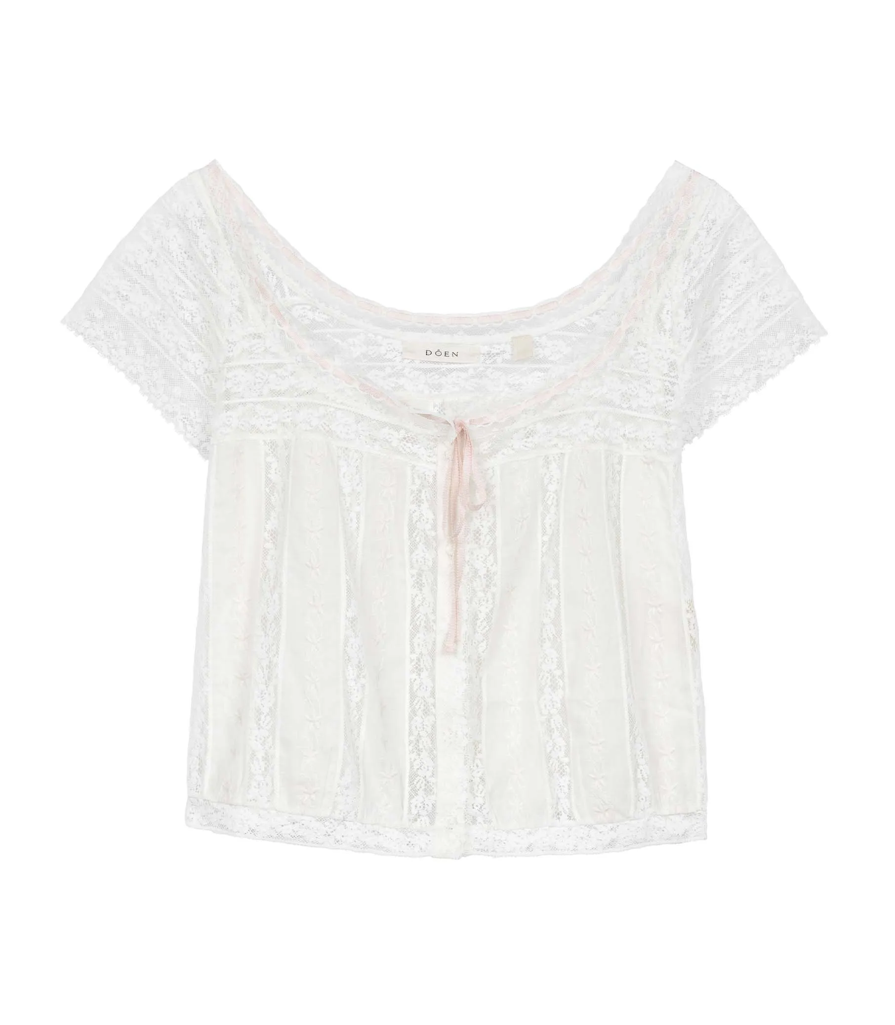 HMD -- GRETA TOP -- SALT sold by Doen product image thumbnail 4