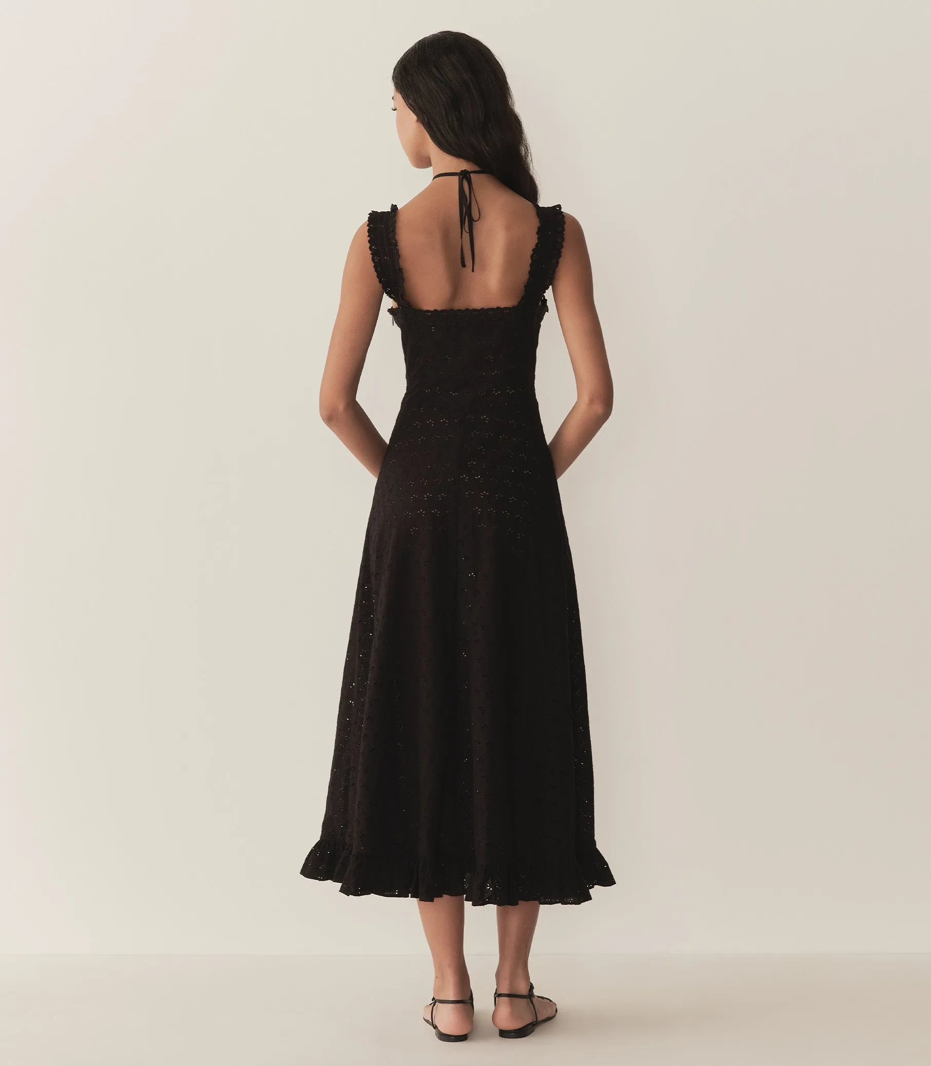 HMD -- FRIEDA DRESS -- BLACK sold by Doen product image thumbnail 4