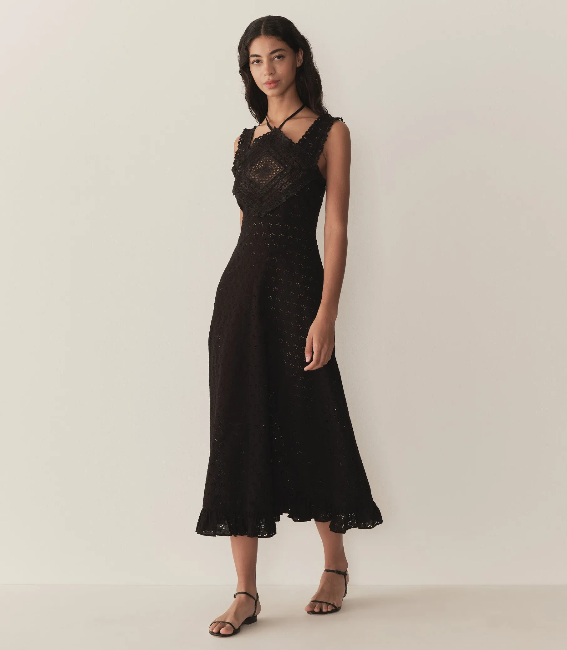 HMD -- FRIEDA DRESS -- BLACK sold by Doen