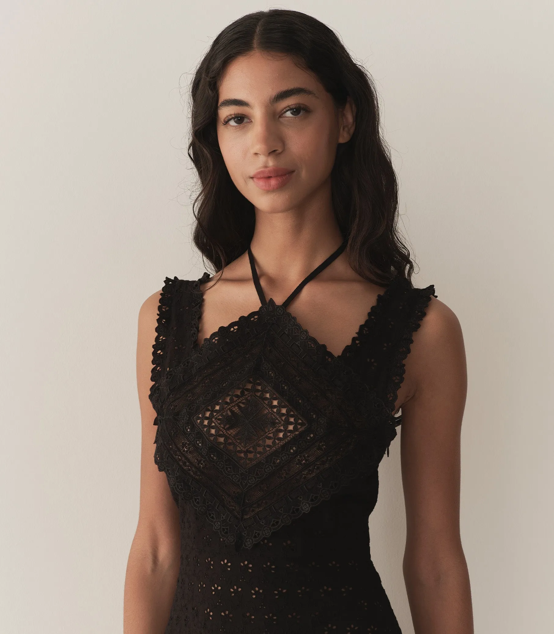 HMD -- FRIEDA DRESS -- BLACK sold by Doen product image thumbnail 2