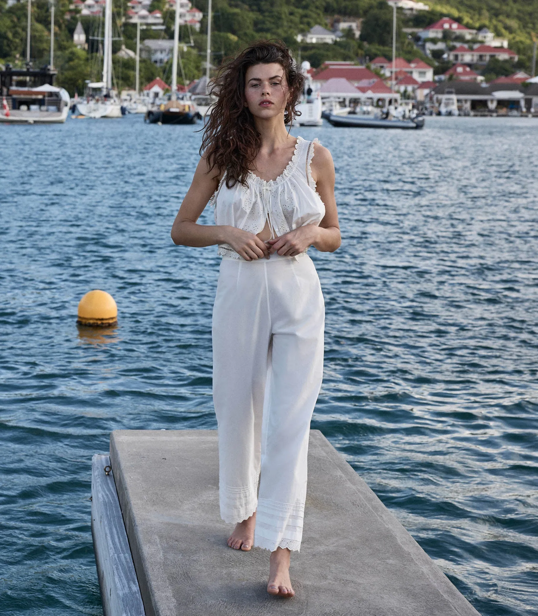 HMD -- FRANCISCA PANT -- POWDER sold by Doen