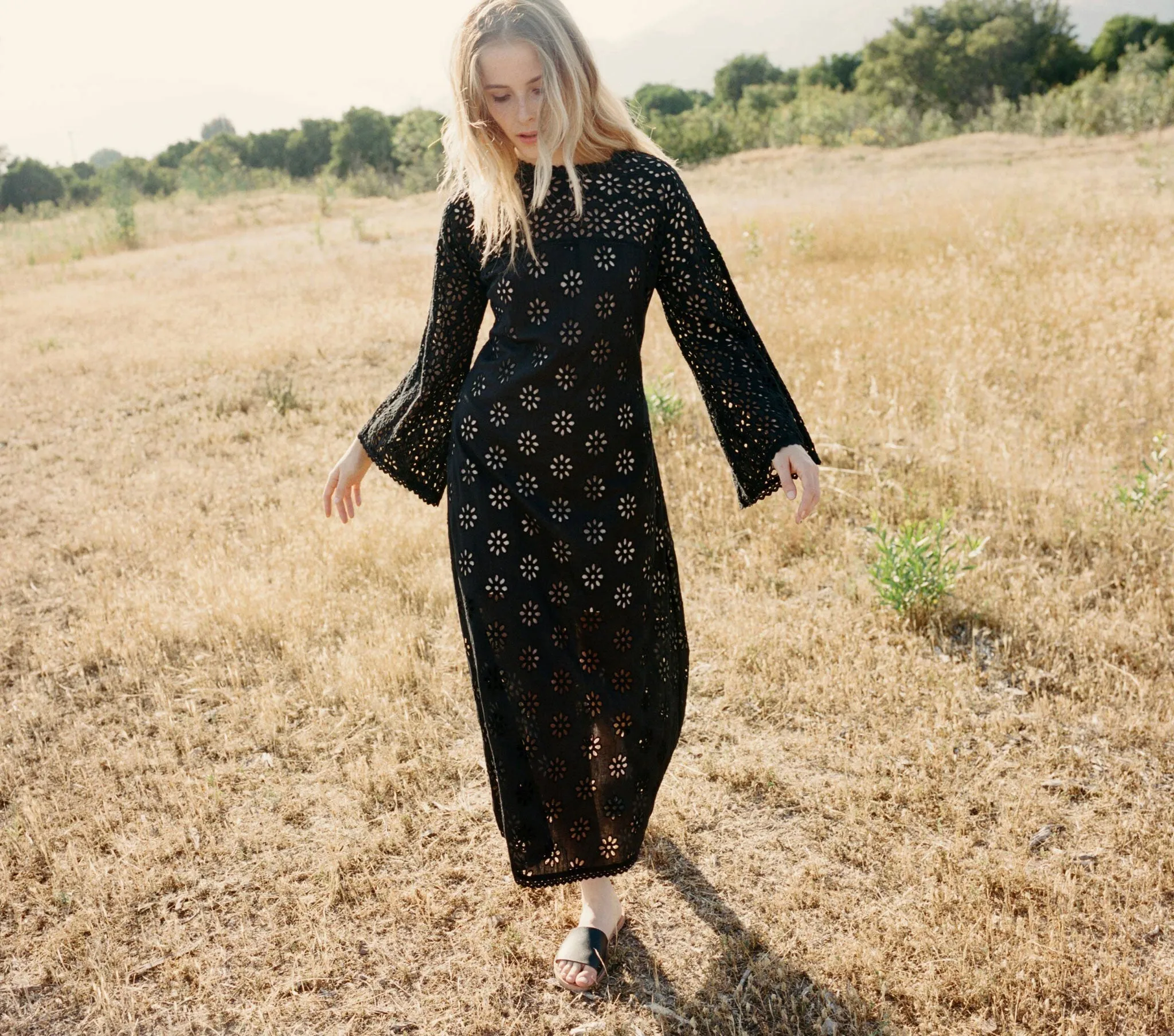 HMD -- FRANCOISE DRESS -- BLACK sold by Doen product image thumbnail 2