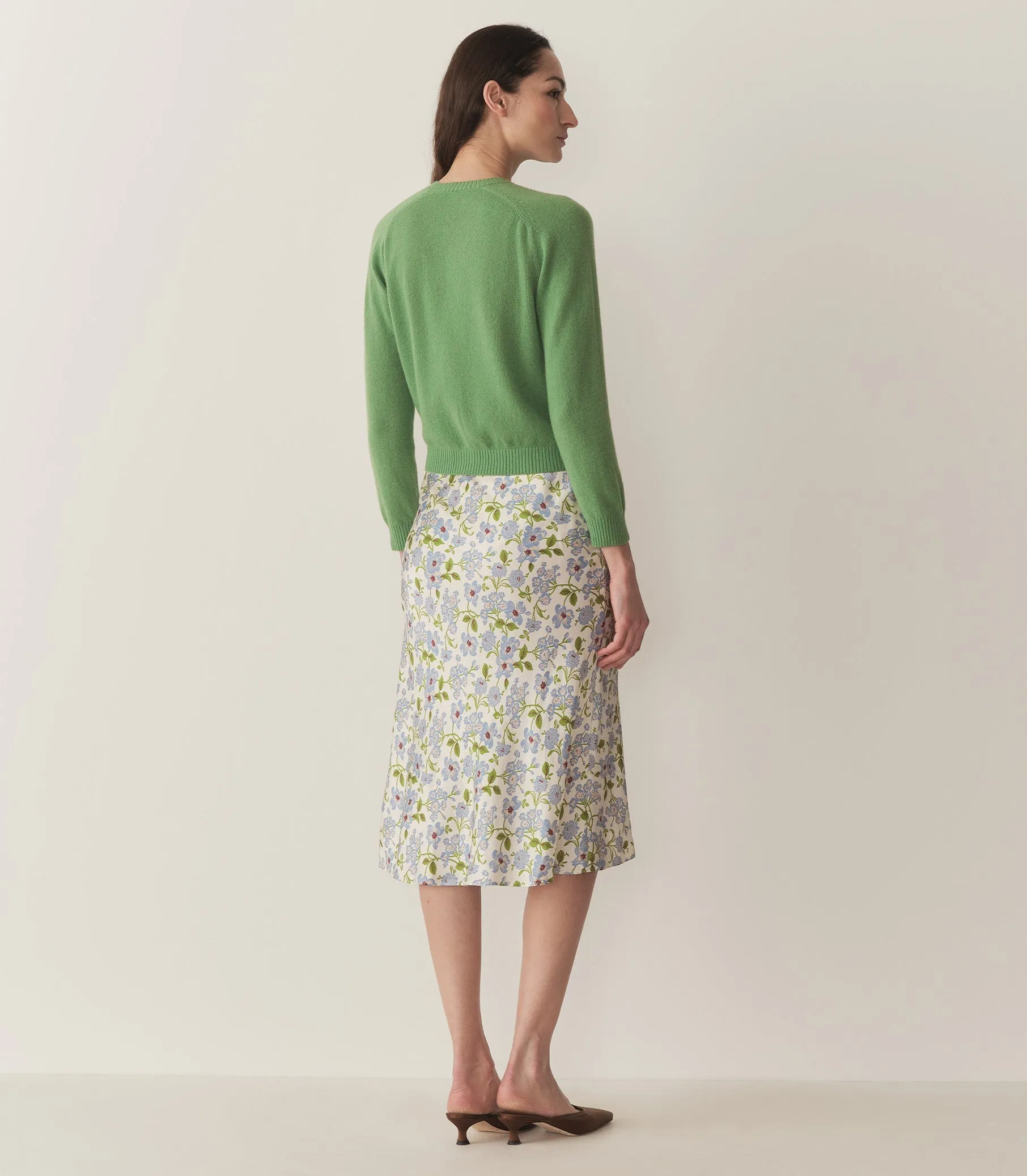 HMD -- ELOWENA SKIRT -- IVORY STRAWBERRY MOON FLORAL sold by Doen product image thumbnail 4