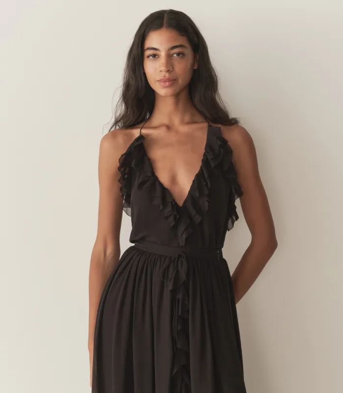 HMD -- EMMELIE TOP -- BLACK made by Doen