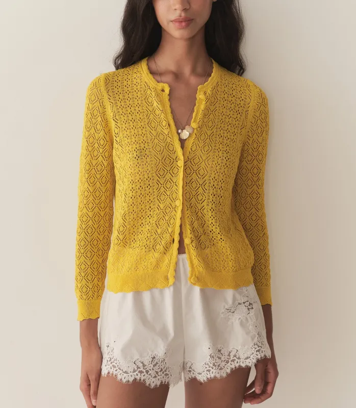 HMD -- DIANE CARDIGAN -- CITRUS made by Doen
