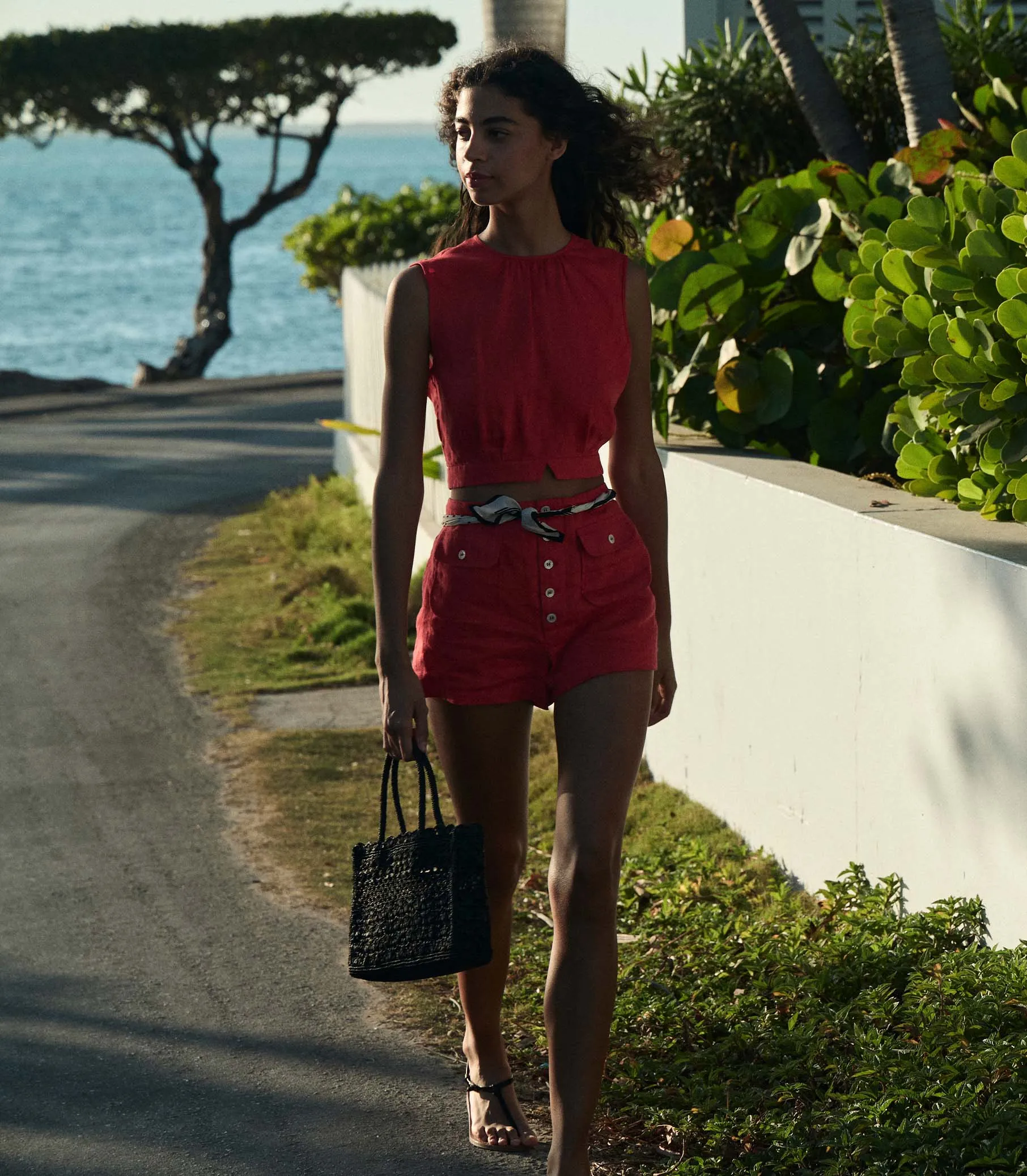 HMD -- DARLING SHORT -- SCARLET sold by Doen product image thumbnail 5