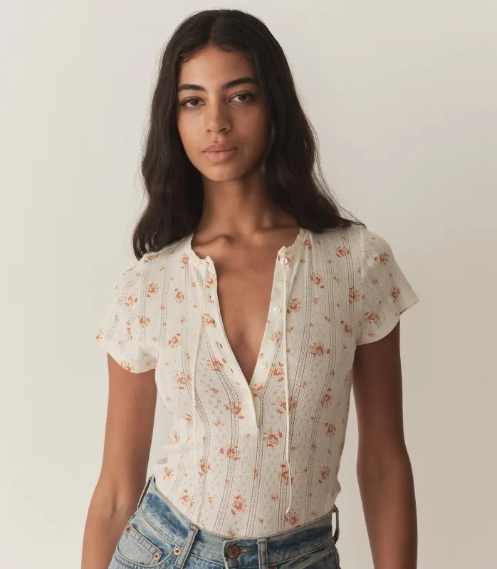 HMD -- BRIE TEE -- FRENCH MARIGOLD made by Doen