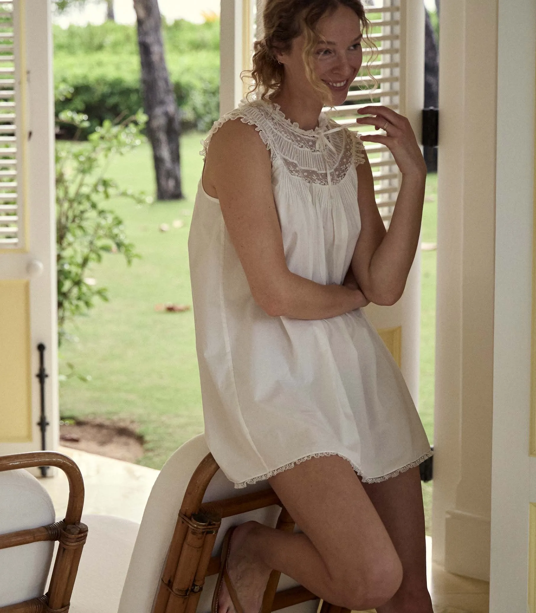 HMD -- DANSES DRESS -- SALT sold by Doen product image thumbnail 2