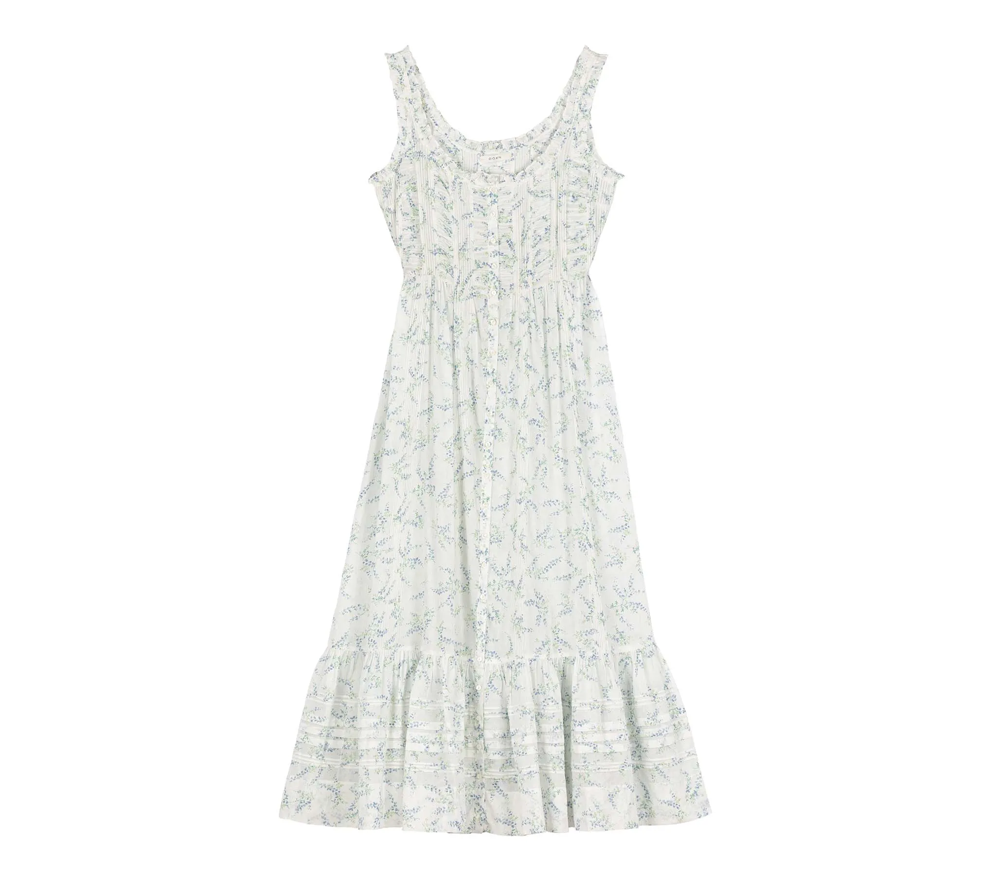 HMD -- CLARIBELLE DRESS -- BLANC BLUEBELL BALLAD sold by Doen