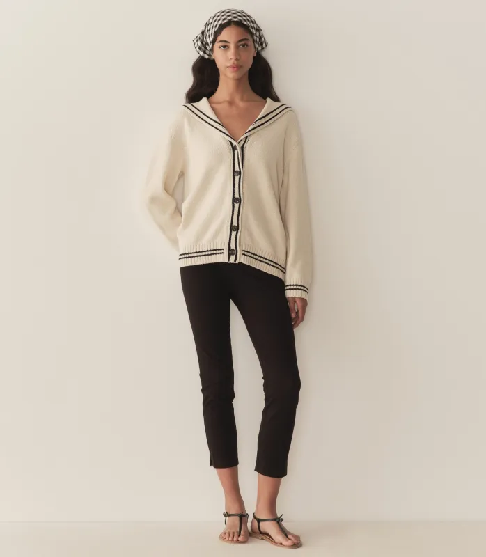 HMD -- BONAVENTURE CARDIGAN -- CRÃ©ME made by Doen