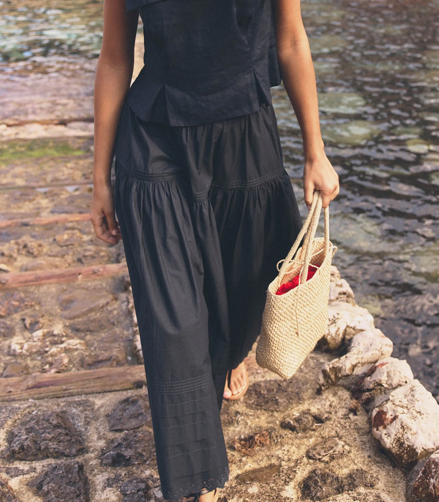 HMD -- BATEAU BAG -- NATURAL RAFFIA sold by Doen product image thumbnail 4