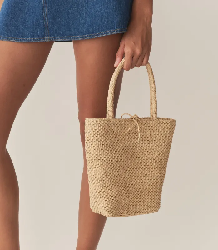 HMD -- BATEAU BAG -- NATURAL RAFFIA made by Doen