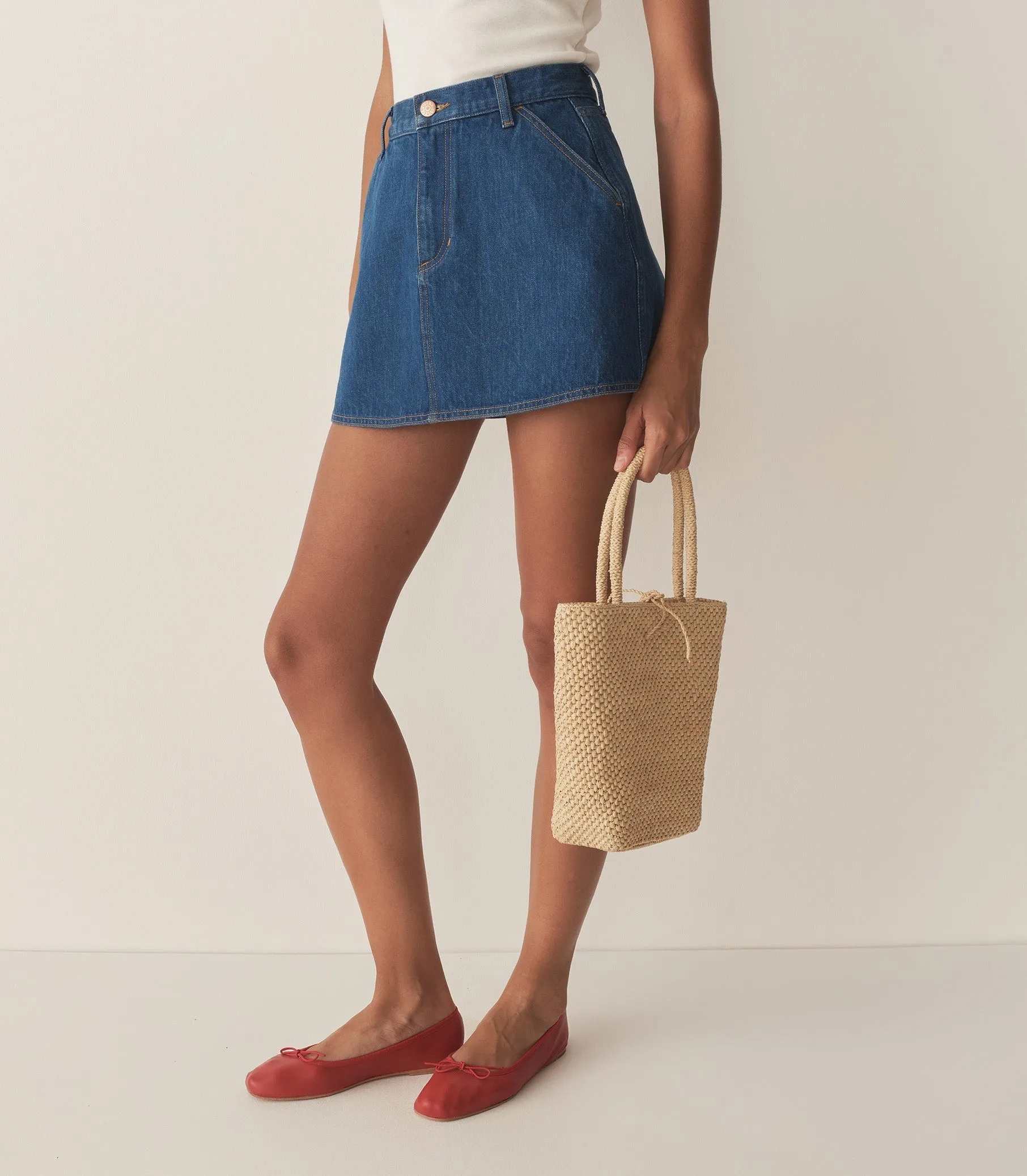 HMD -- BATEAU BAG -- NATURAL RAFFIA sold by Doen product image thumbnail 2