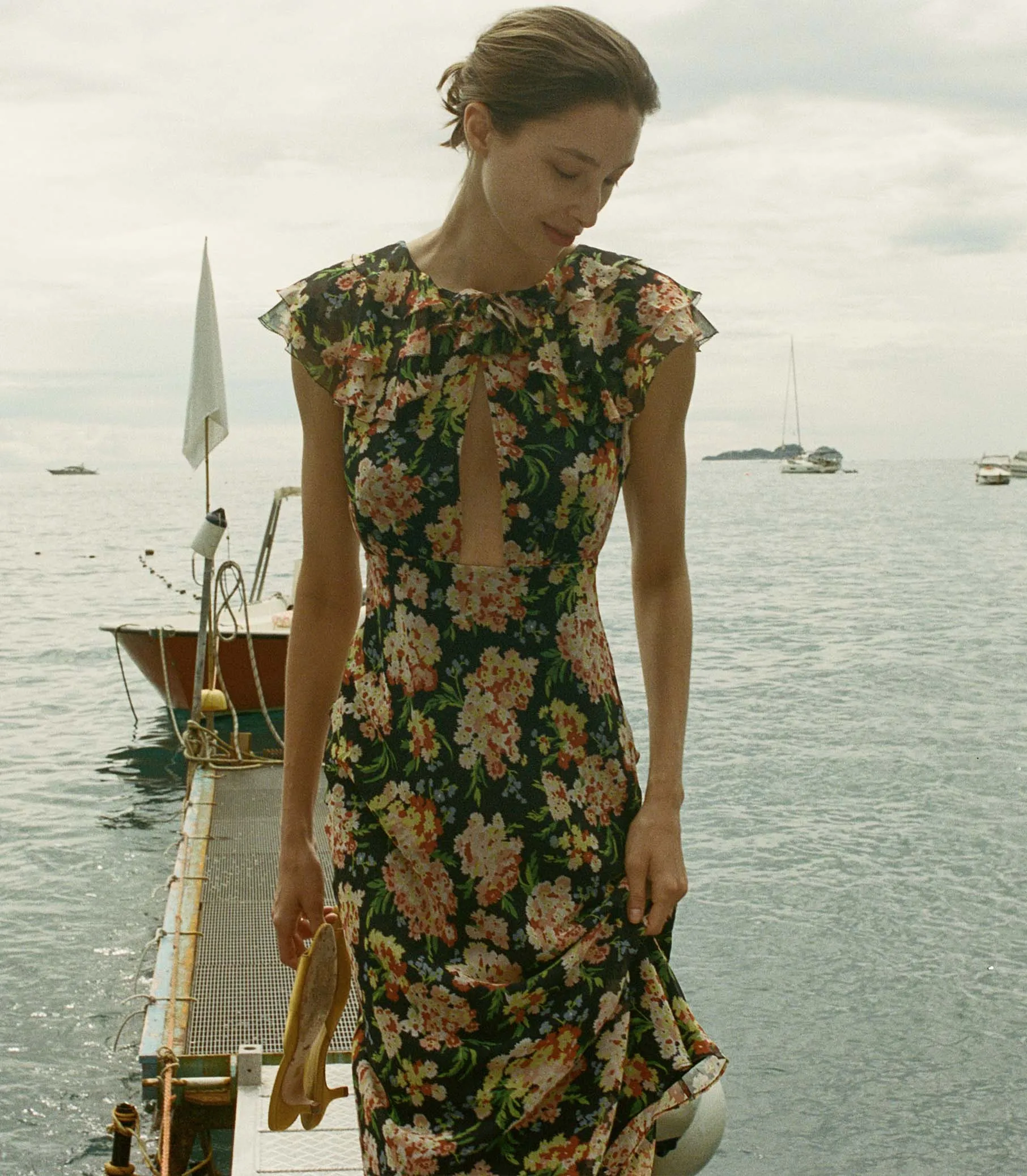 HMD -- AMETRINE DRESS -- MEADOW MIRAGE sold by Doen product image thumbnail 4