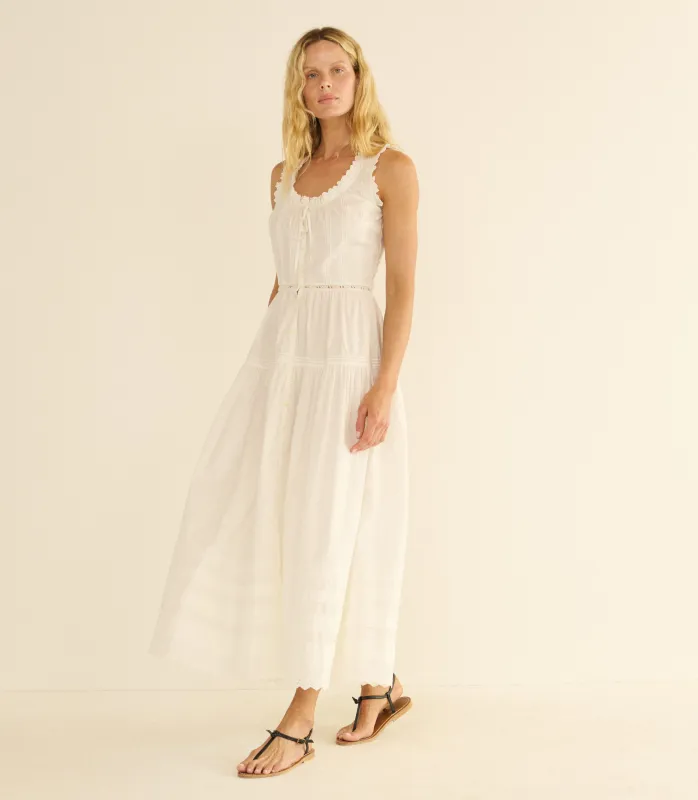 HORTENSE DRESS -- SALT made by Doen