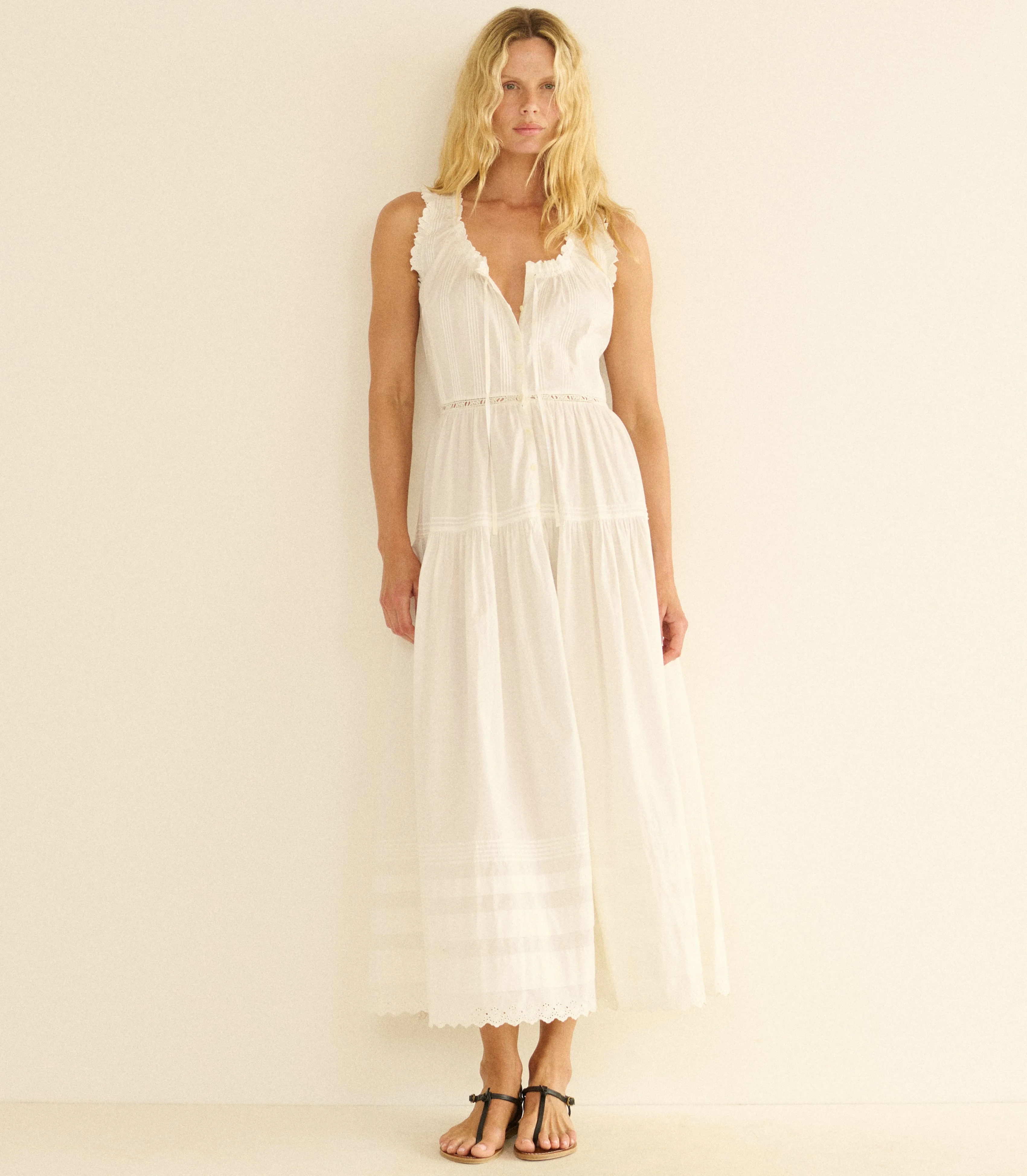 HORTENSE DRESS -- SALT sold by Doen product image thumbnail 4