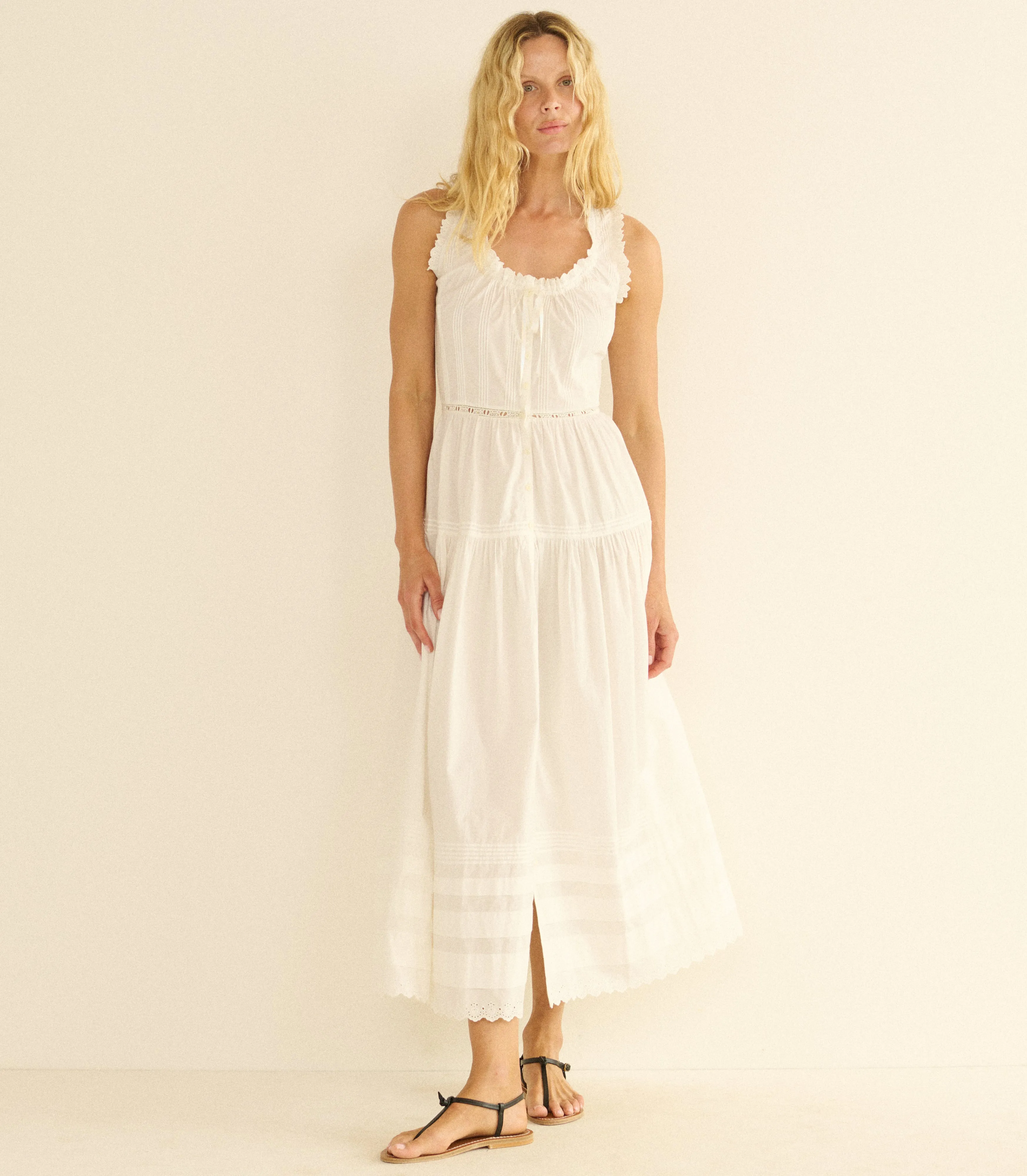 HORTENSE DRESS -- SALT sold by Doen product image thumbnail 2
