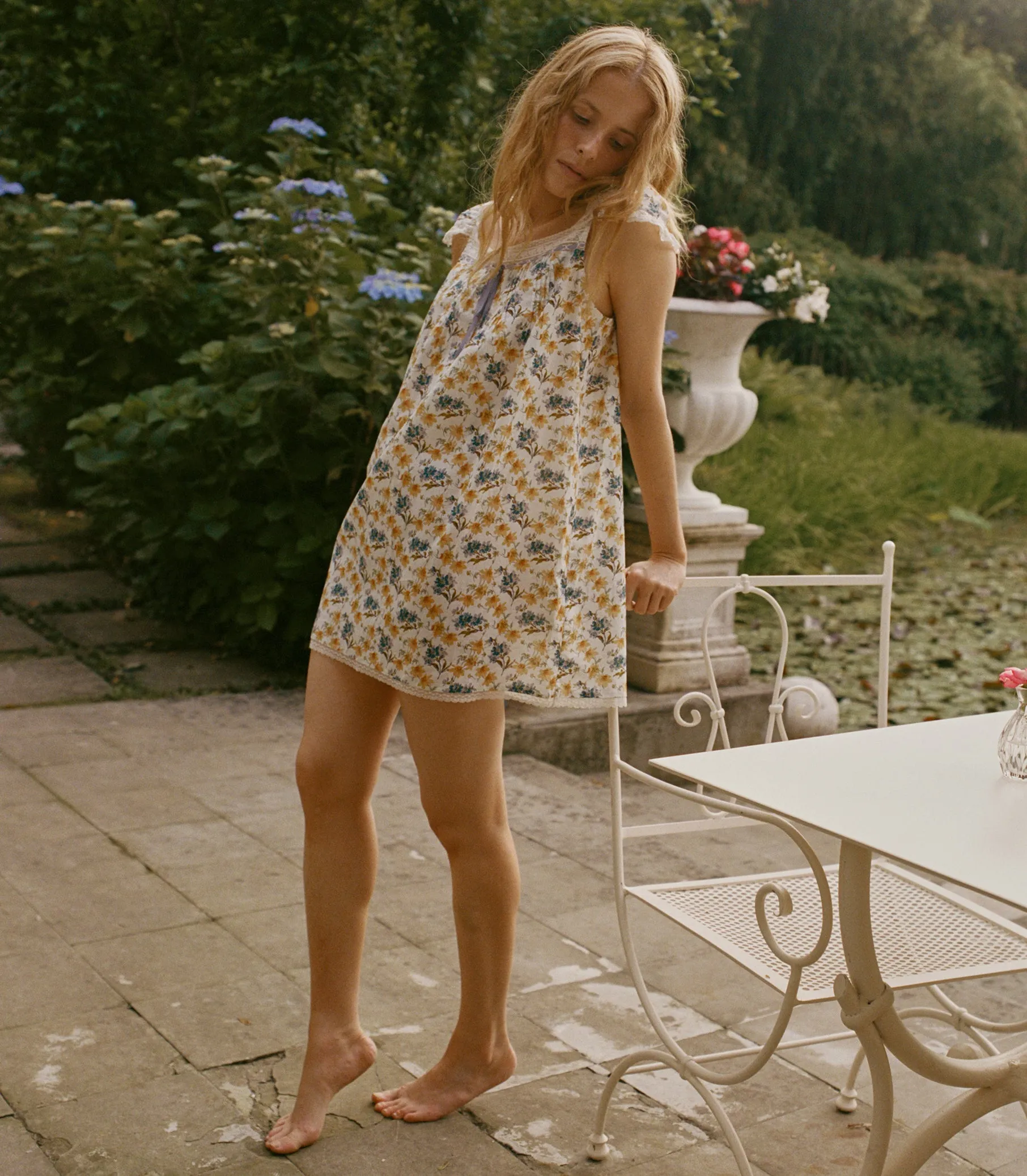 SIRONA DRESS -- NARCISSUS BLOOM sold by Doen product image thumbnail 4