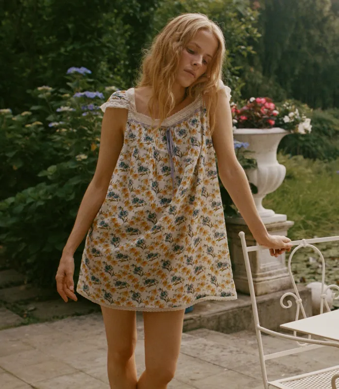 SIRONA DRESS -- NARCISSUS BLOOM made by Doen