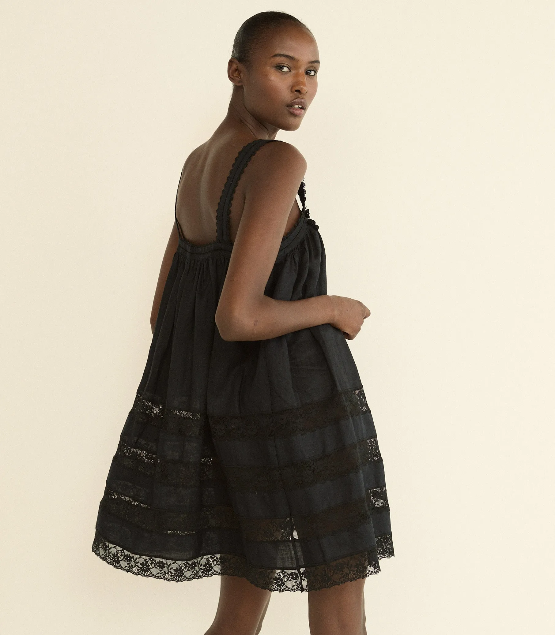 ALOISE DRESS -- BLACK sold by Doen product image thumbnail 5