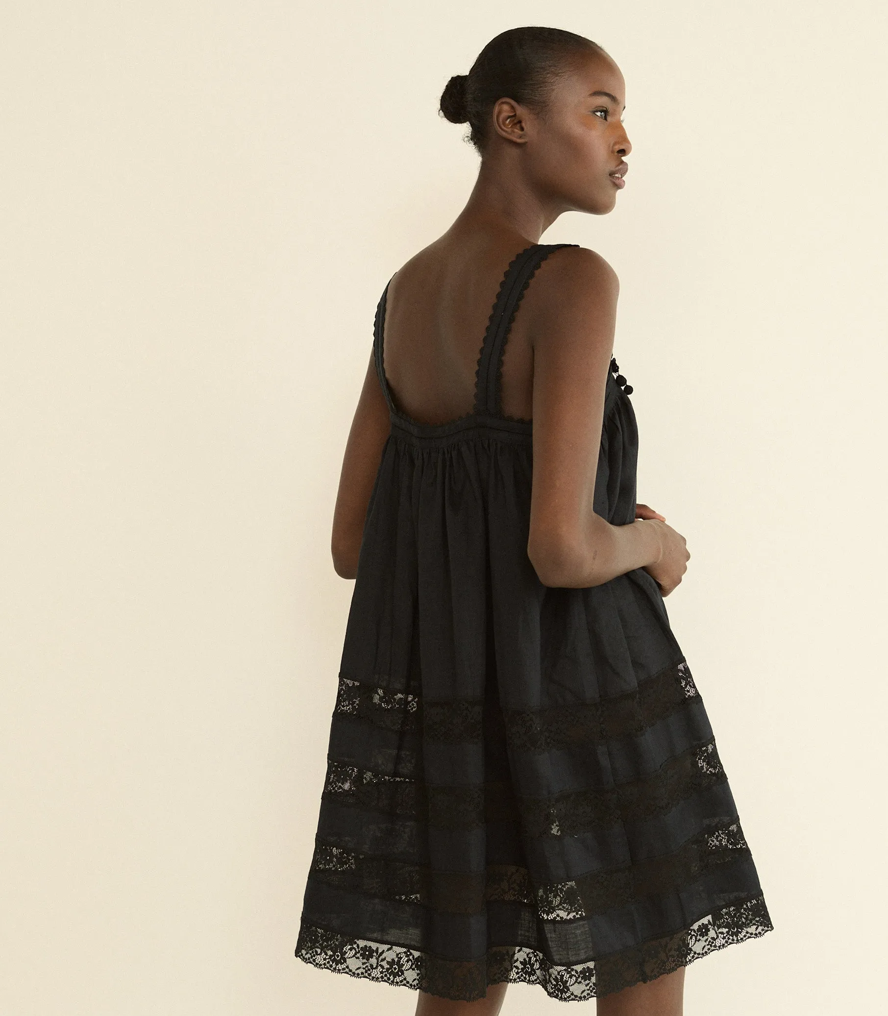 ALOISE DRESS -- BLACK sold by Doen product image thumbnail 3