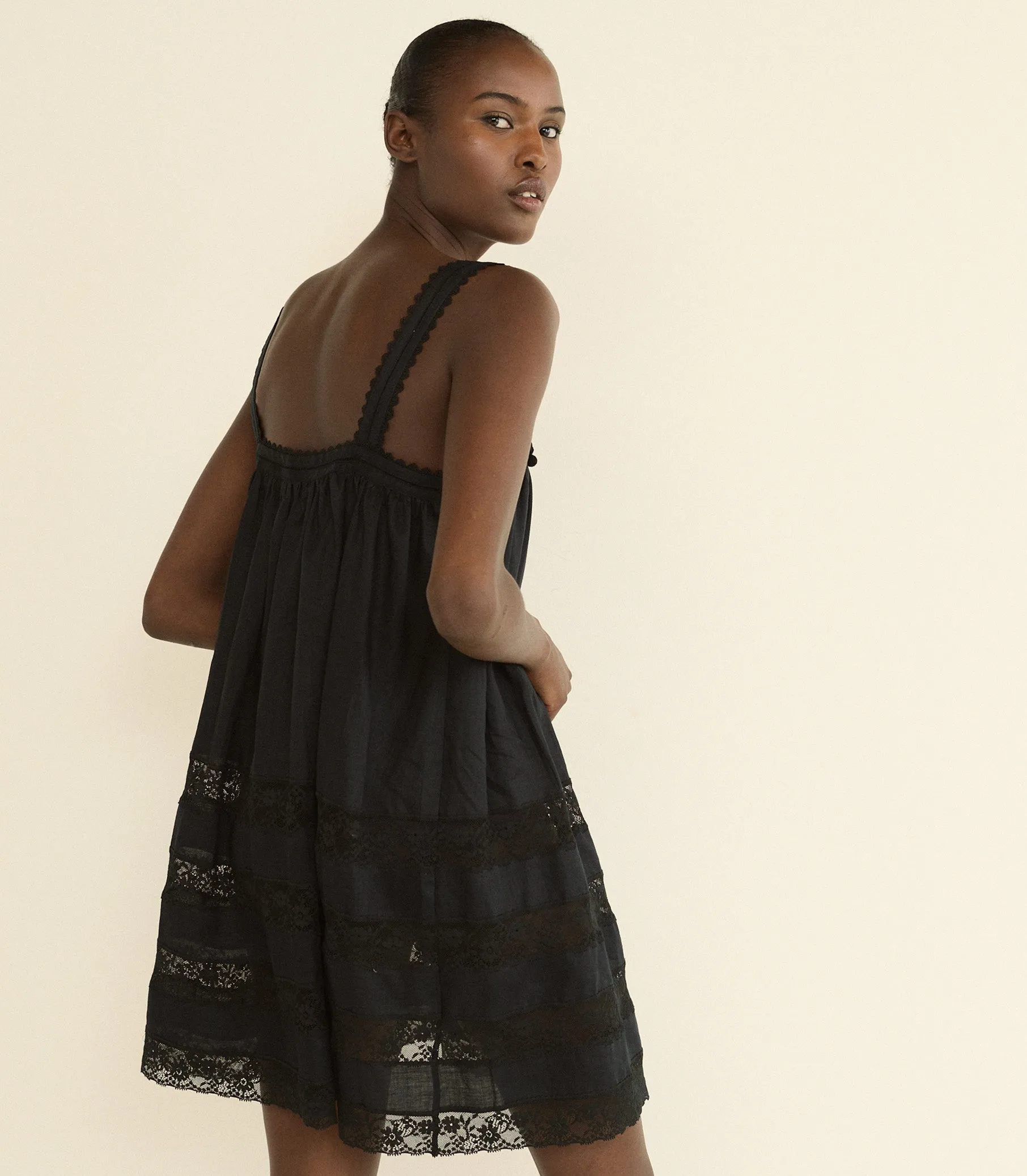 ALOISE DRESS -- BLACK sold by Doen product image thumbnail 4
