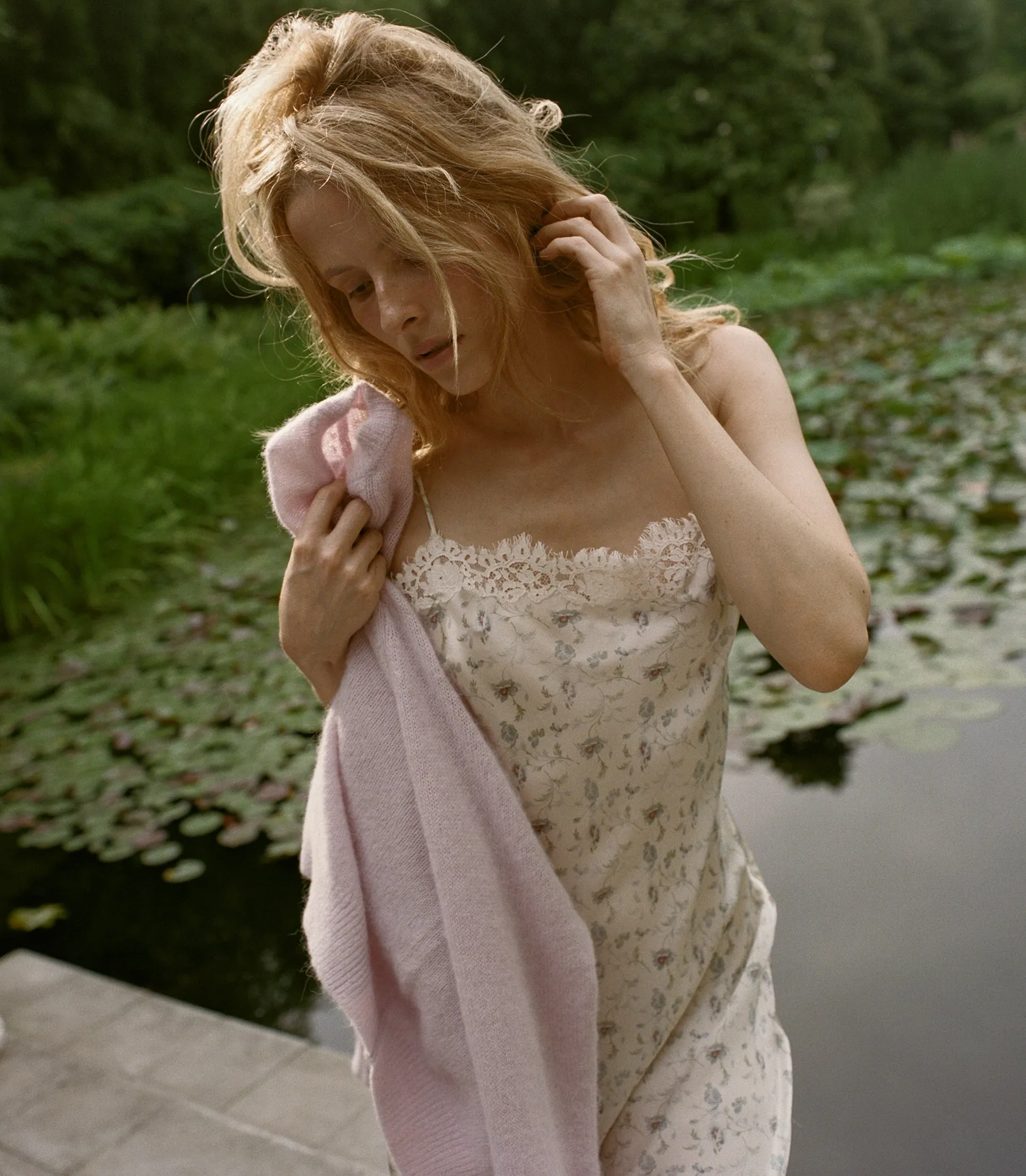 BETHILDE DRESS -- CAMELLIA BLOOM sold by Doen product image thumbnail 3