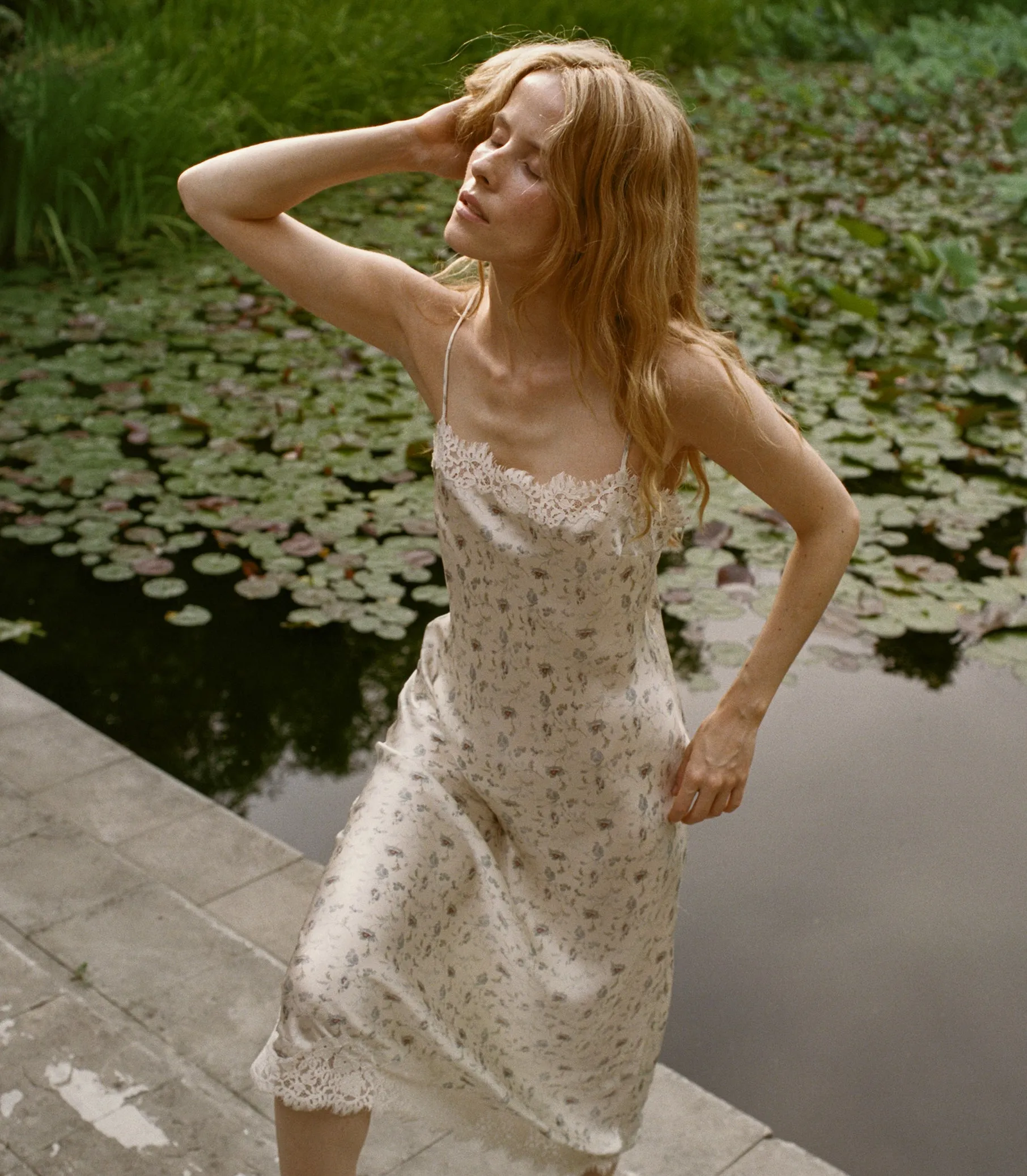 BETHILDE DRESS -- CAMELLIA BLOOM sold by Doen product image thumbnail 4