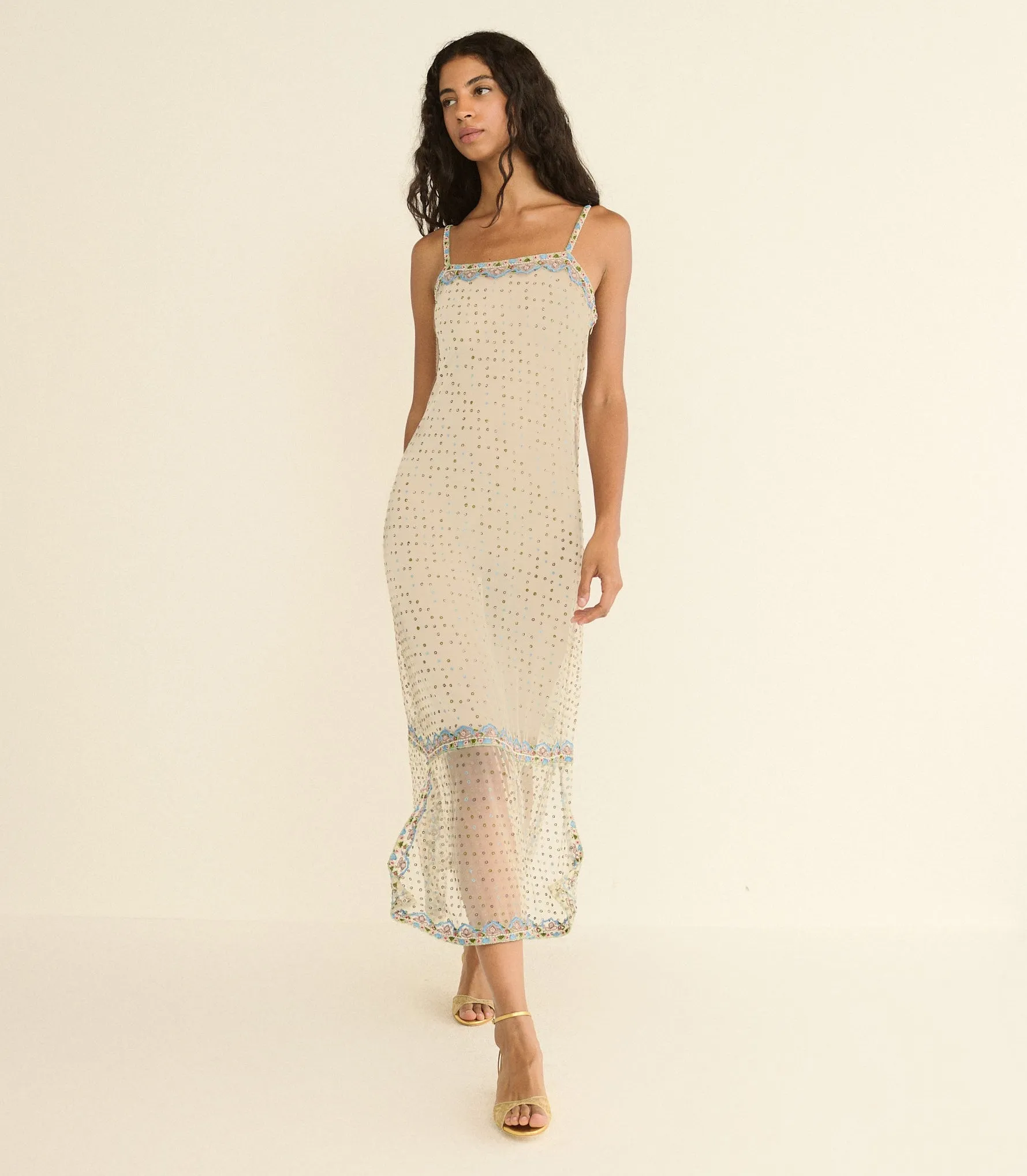 ELIDA DRESS -- CANDLELIGHT sold by Doen