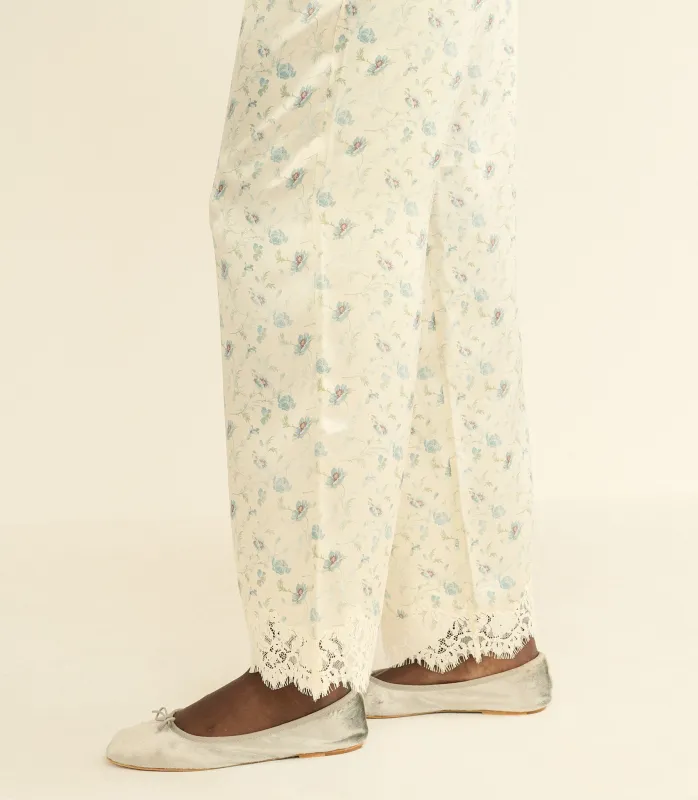 ELENI MARY JANE -- DOVE PANNE VELVET made by Doen