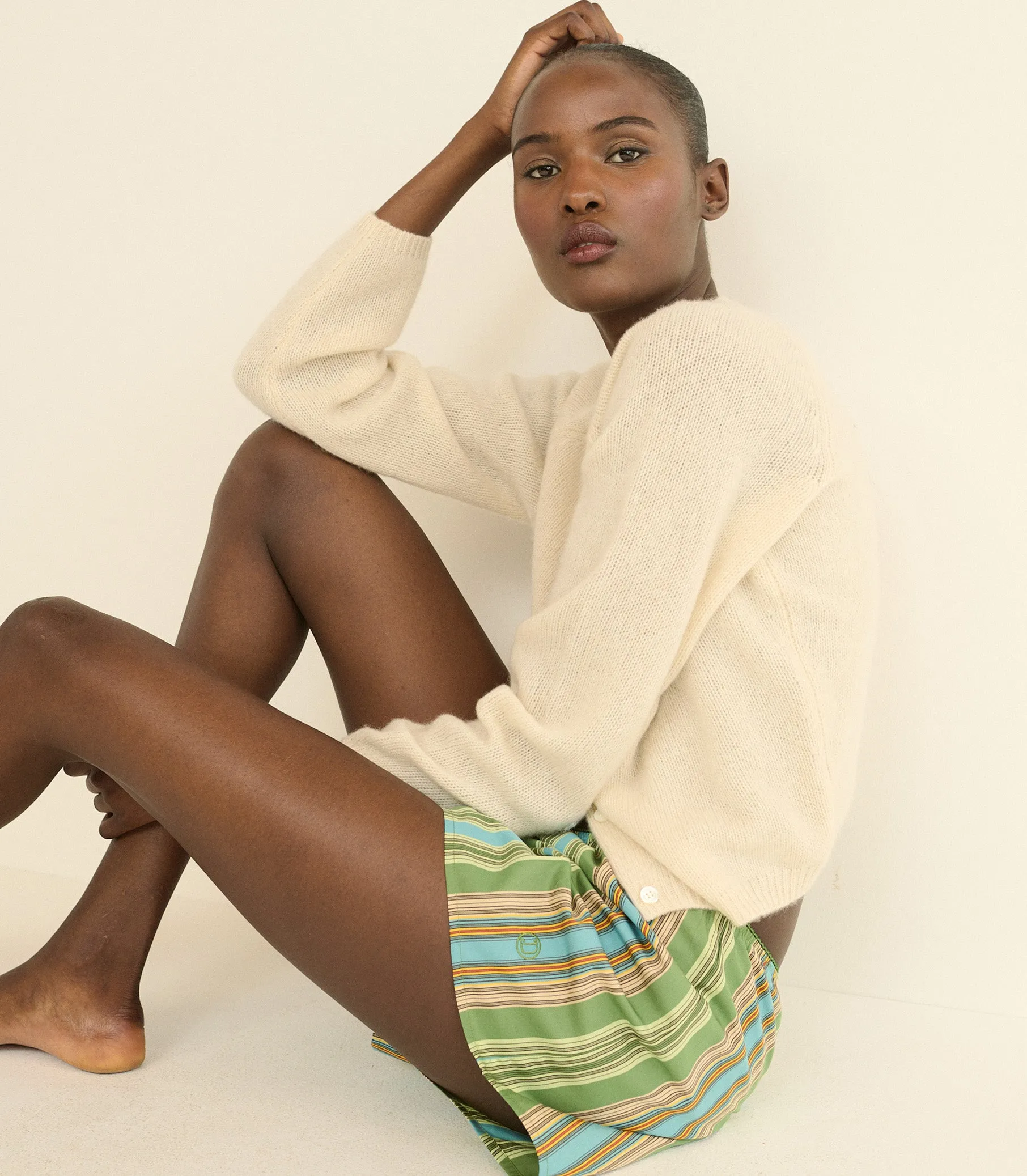 THELMA SHORT -- SAINT-OUEN STRIPE sold by Doen