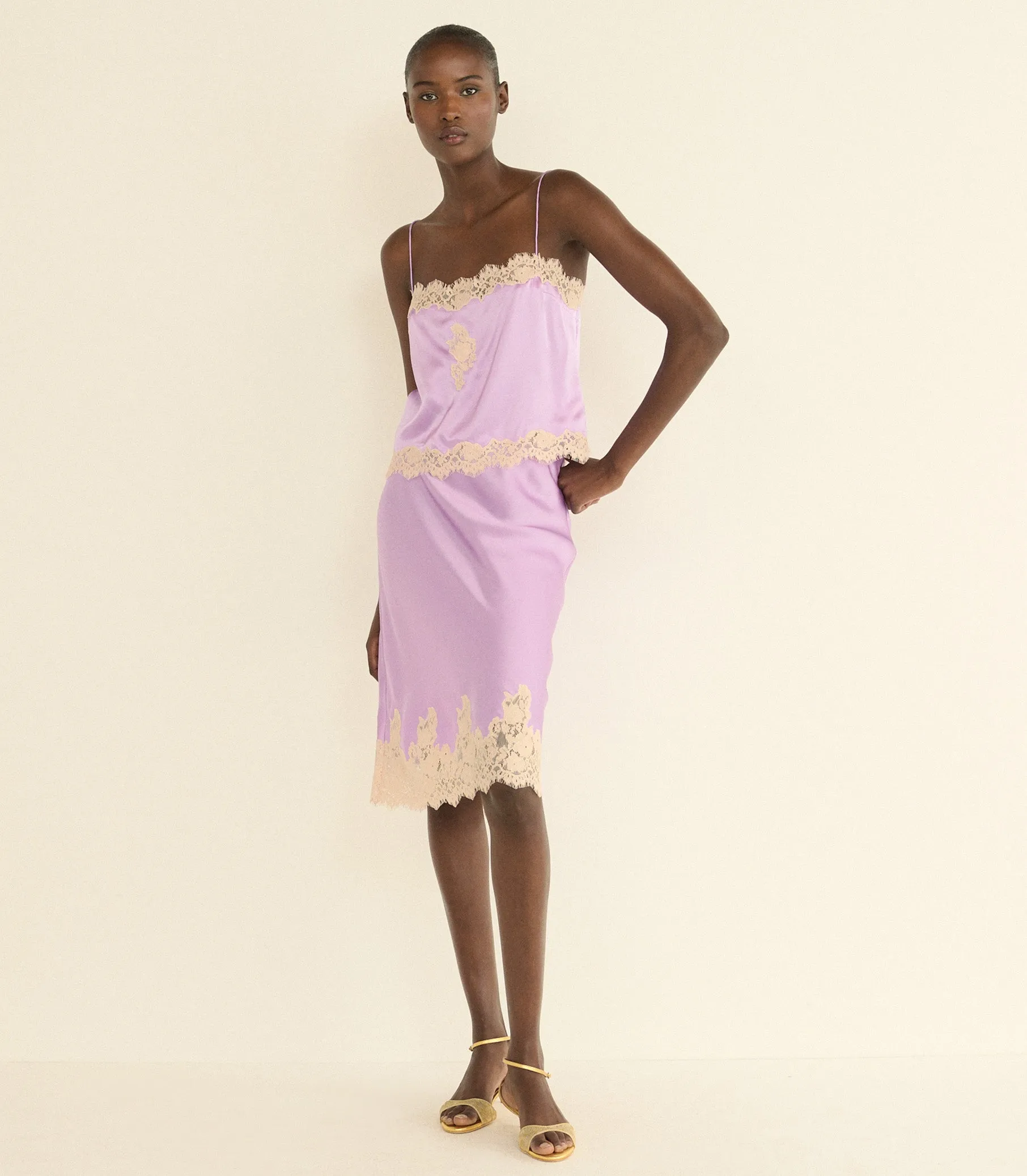 ELOWETTE SKIRT -- ORCHID BLOSSOM sold by Doen product image thumbnail 3