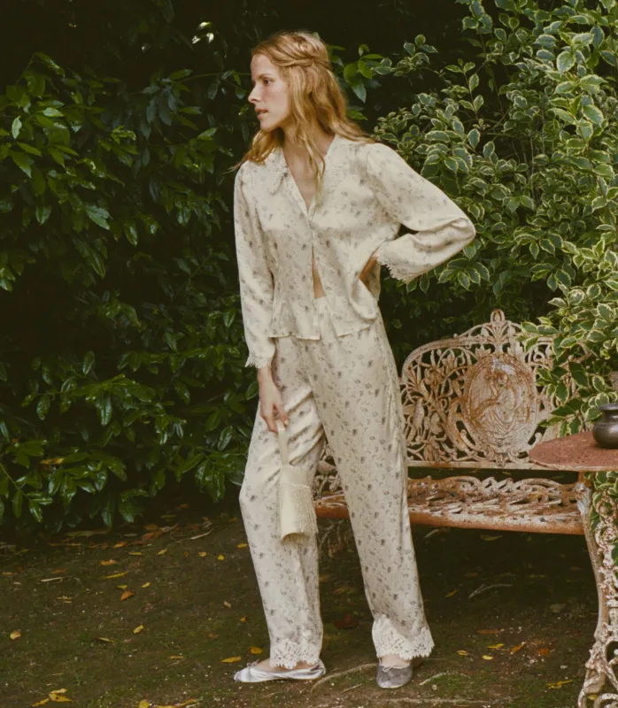 FELISE PANT -- CAMELLIA BLOOM made by Doen
