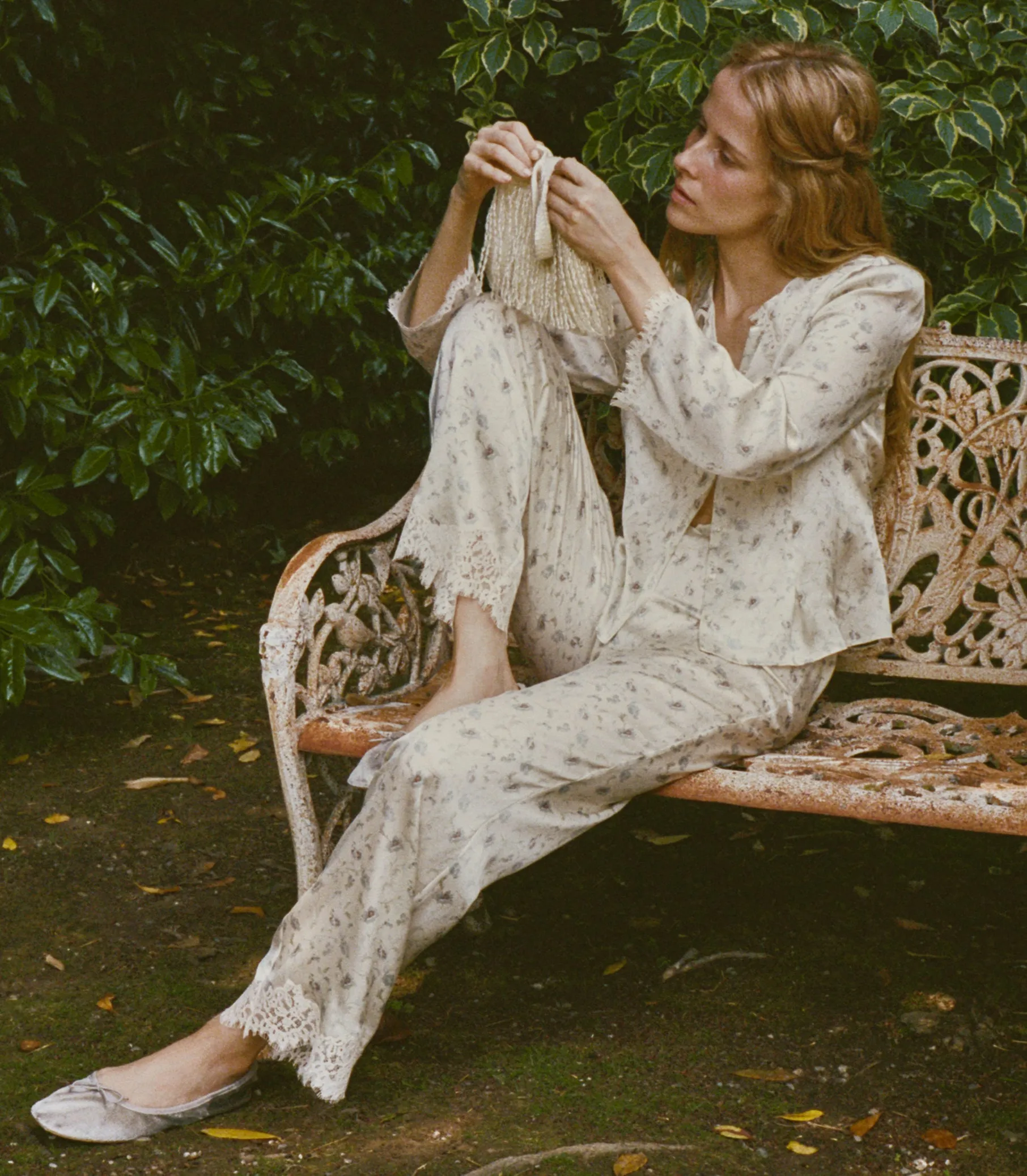 FELISE PANT -- CAMELLIA BLOOM sold by Doen product image thumbnail 5