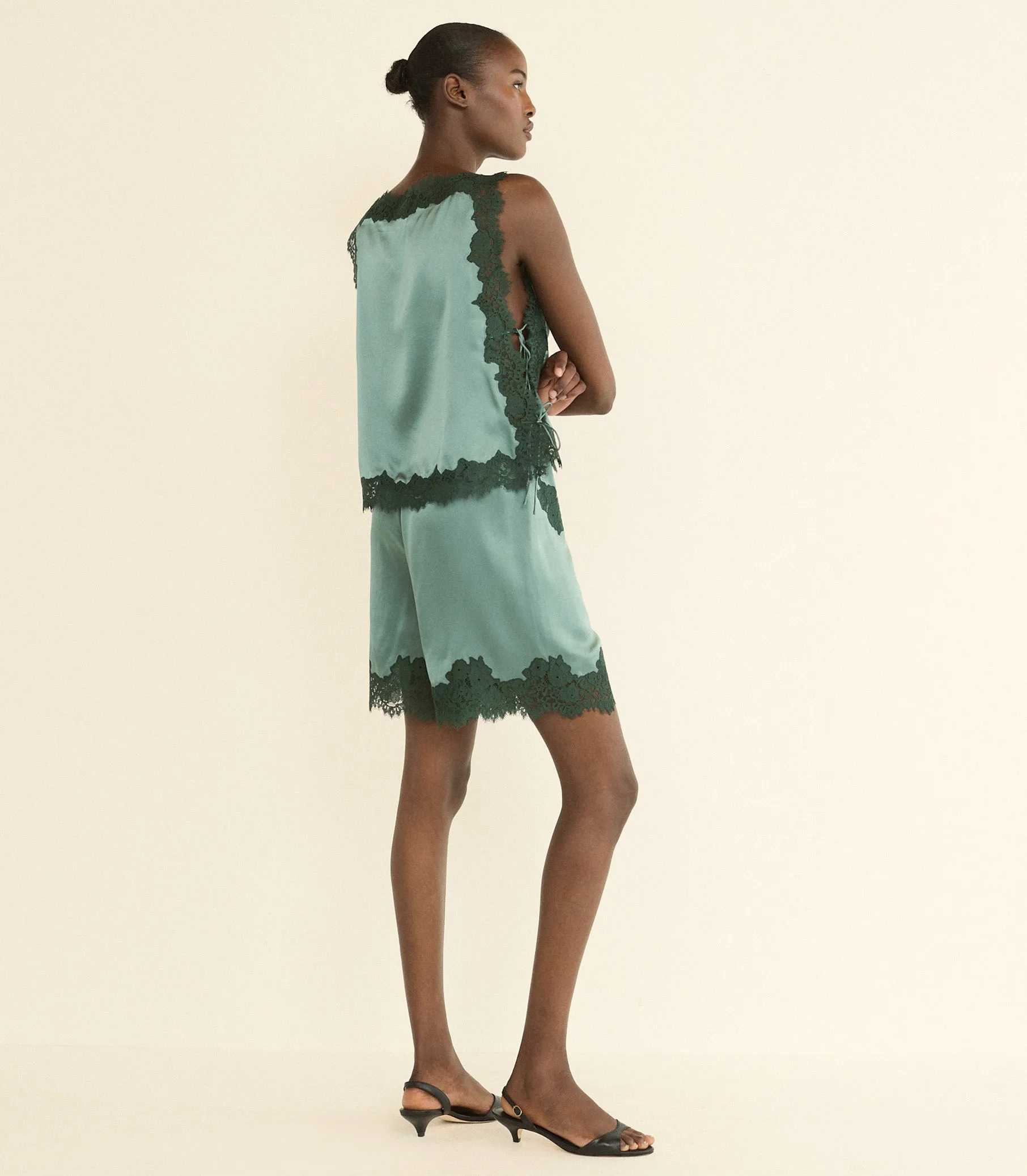 IRSA SHORT -- DULAC GREEN sold by Doen product image thumbnail 4