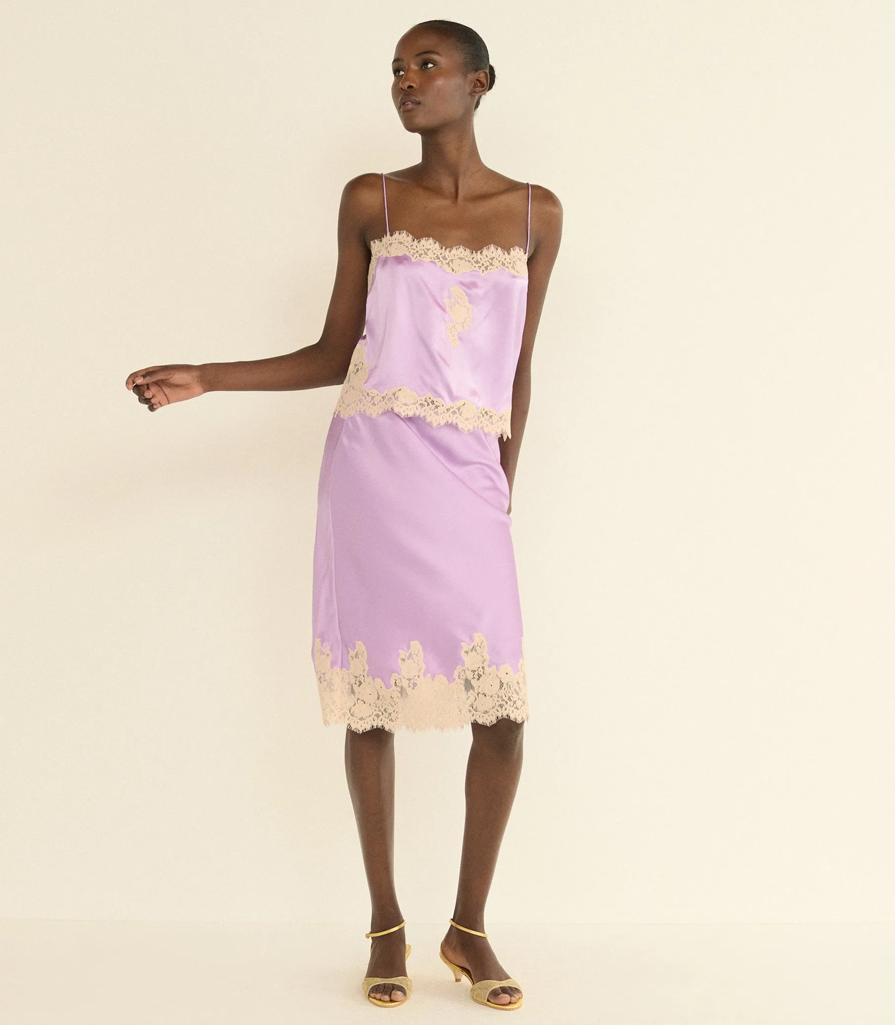 AVELAINE TOP -- ORCHID BLOSSOM sold by Doen product image thumbnail 4