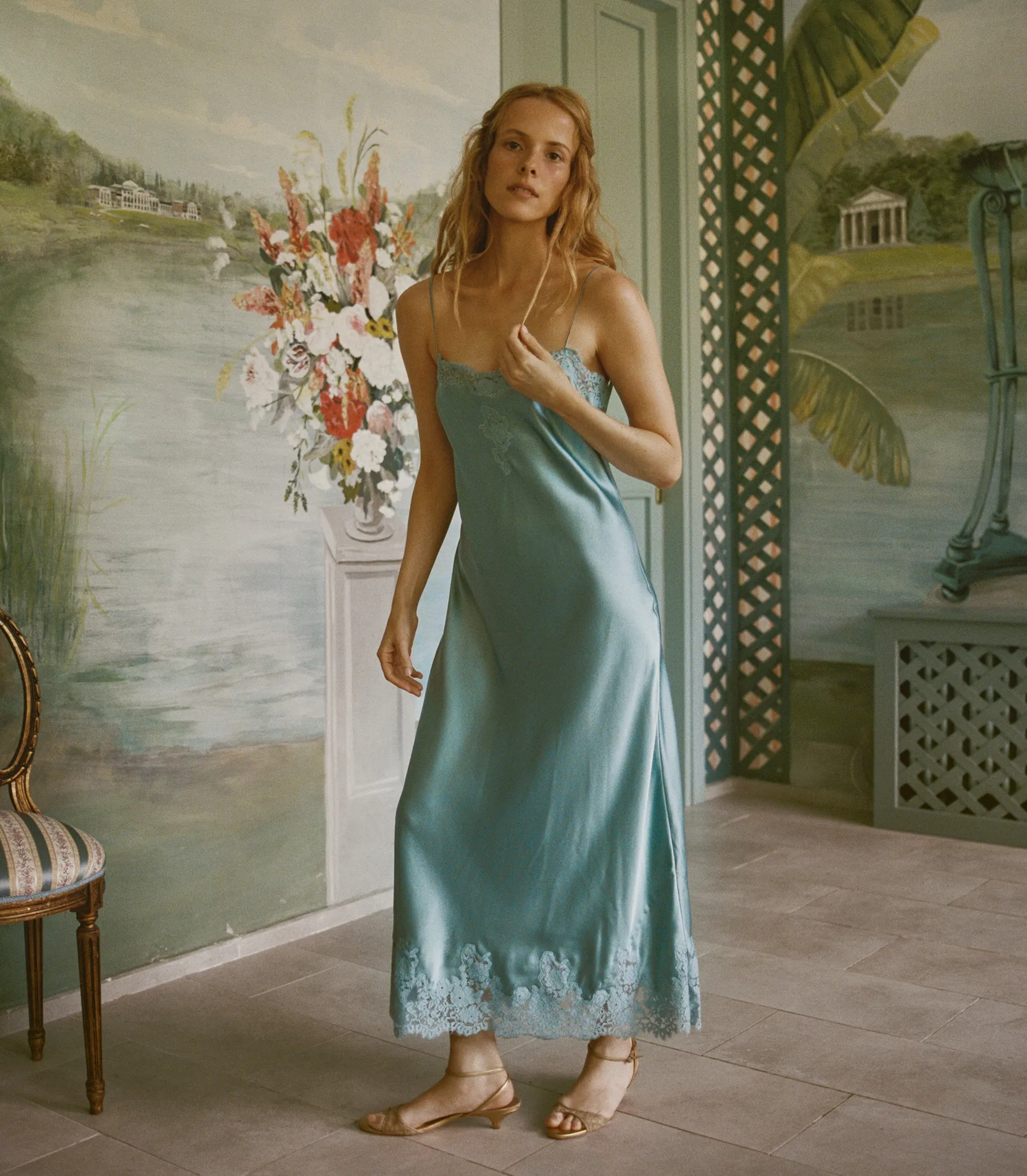 ZOELLE DRESS -- LARIMAR sold by Doen product image thumbnail 3